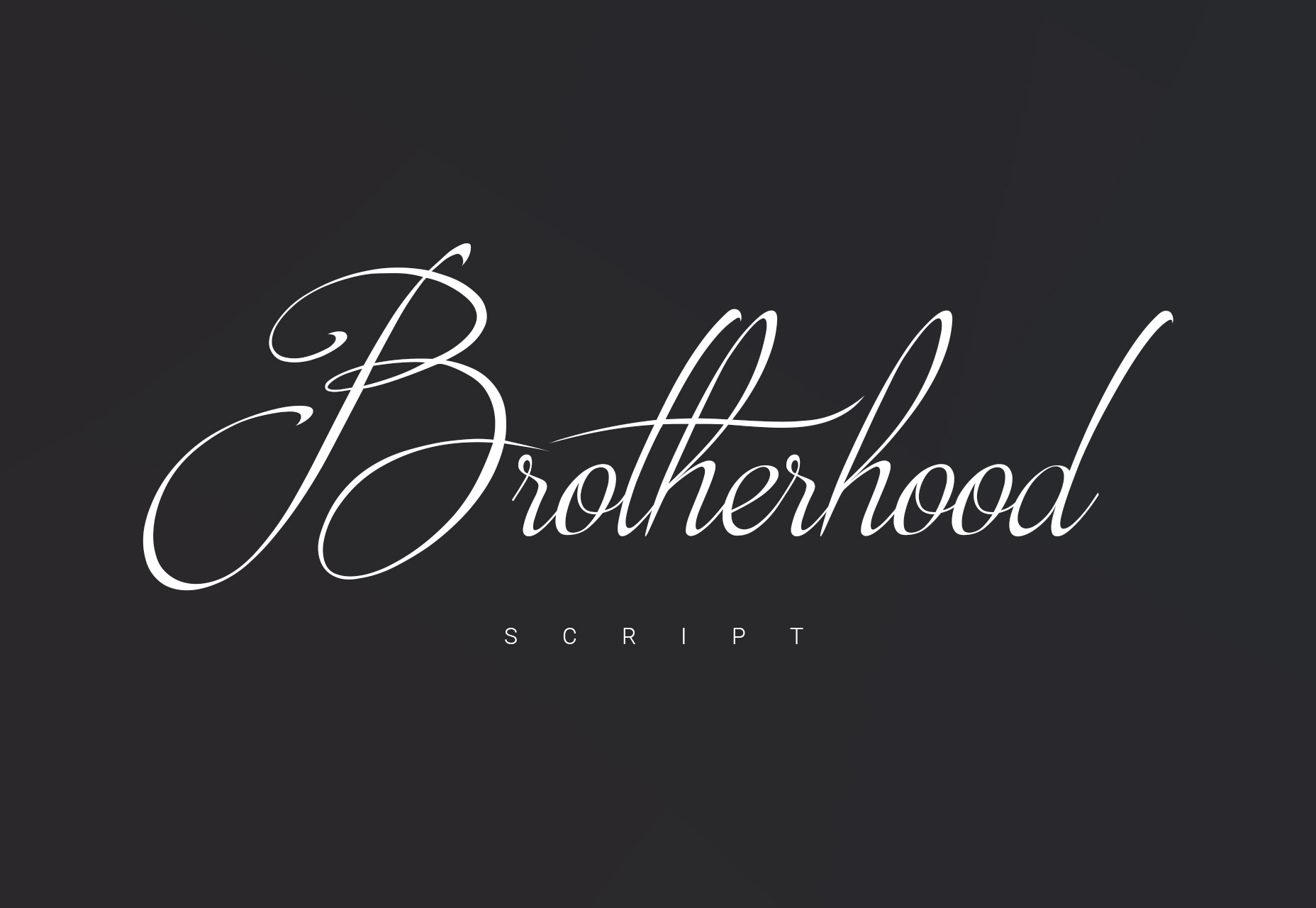 50+ fresh resources for designers, February 2016 Brotherhood: Fancy Script Typeface