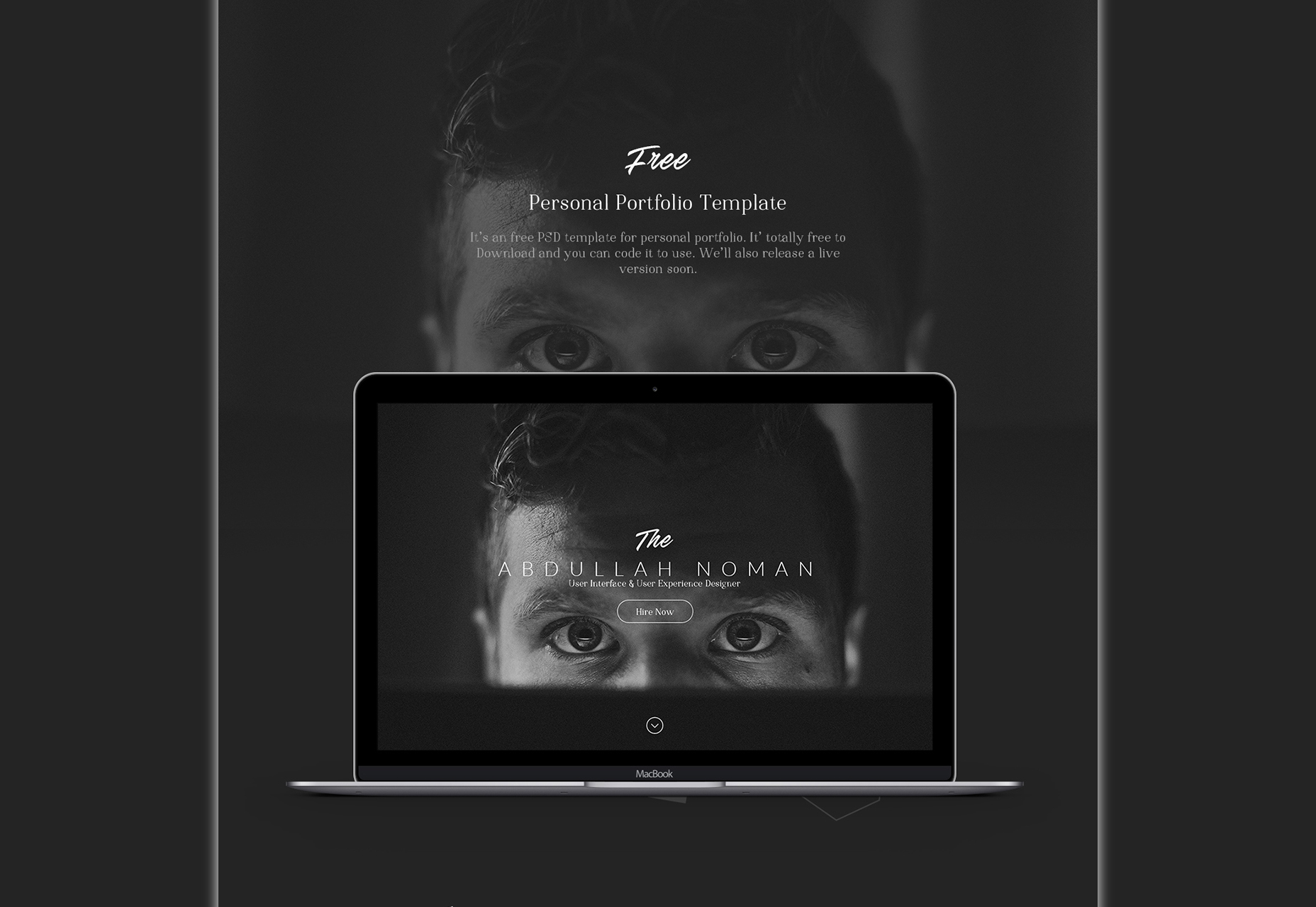 50+ fresh resources for designers, February 2016 Abdullah: Smooth Dark PSD Web Template