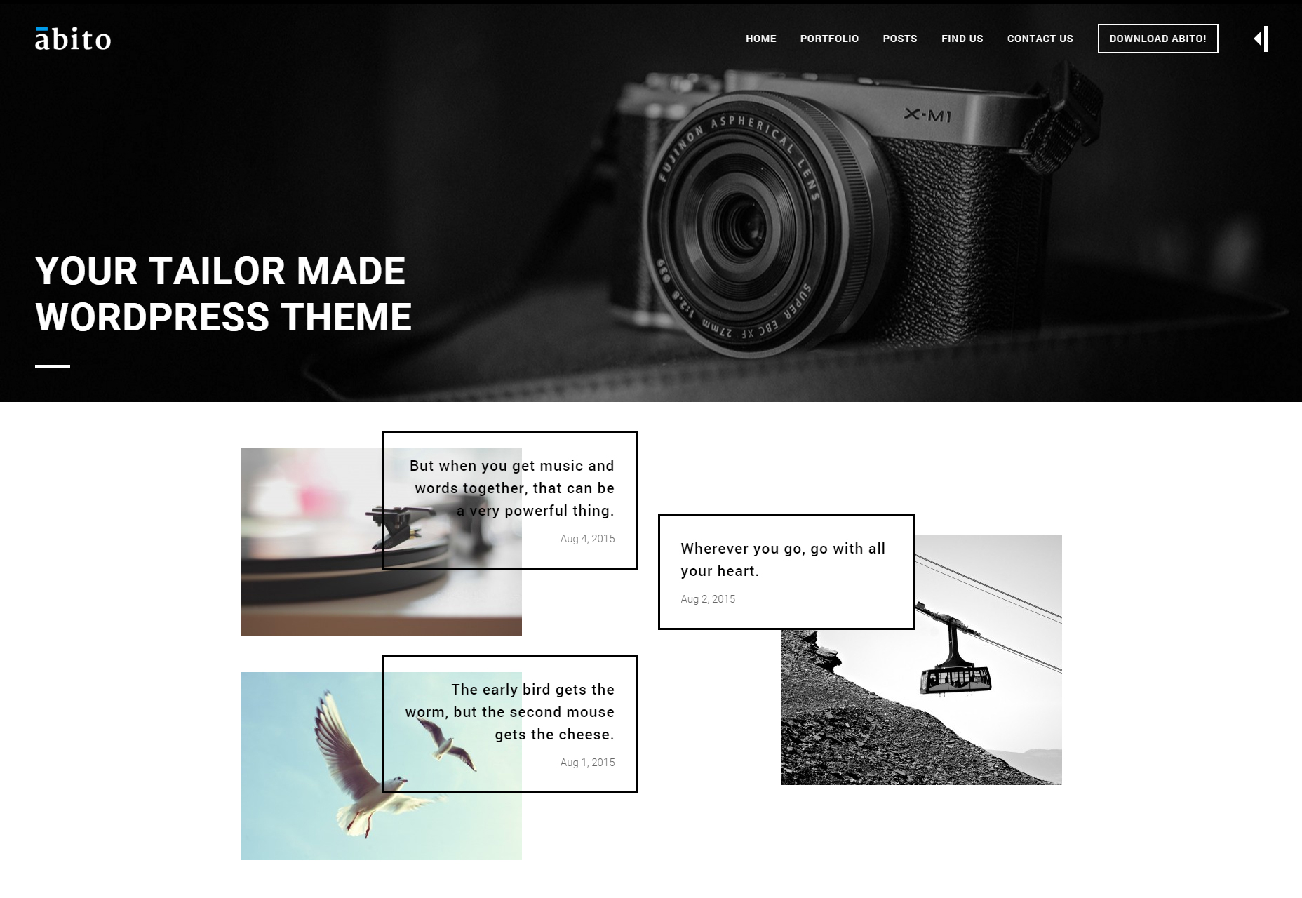 50+ fresh resources for designers, February 2016 Abito: Modern Multi-Purpose WordPress Theme