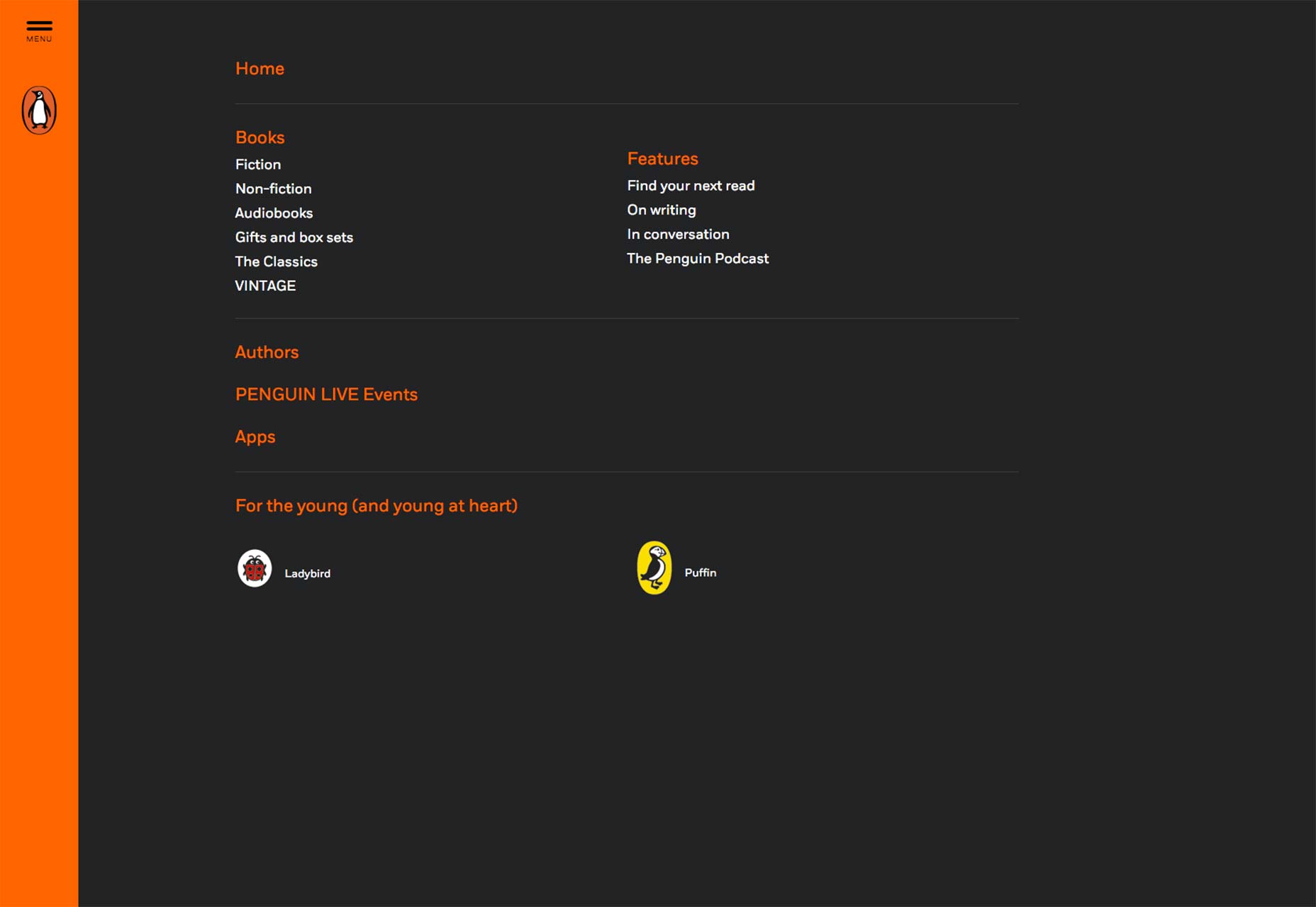 Penguin Random House redesigns its UK sites 002