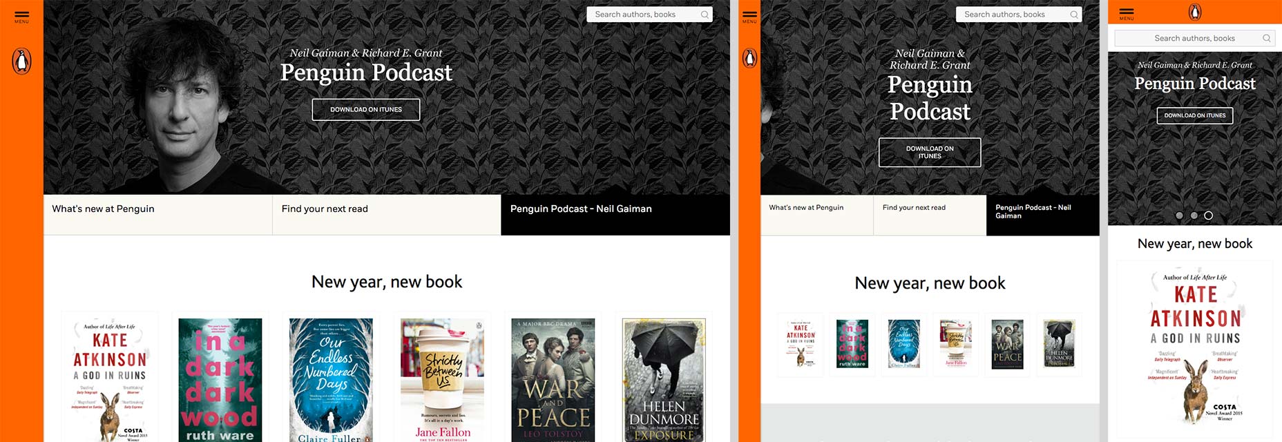 Penguin Random House redesigns its UK sites 005