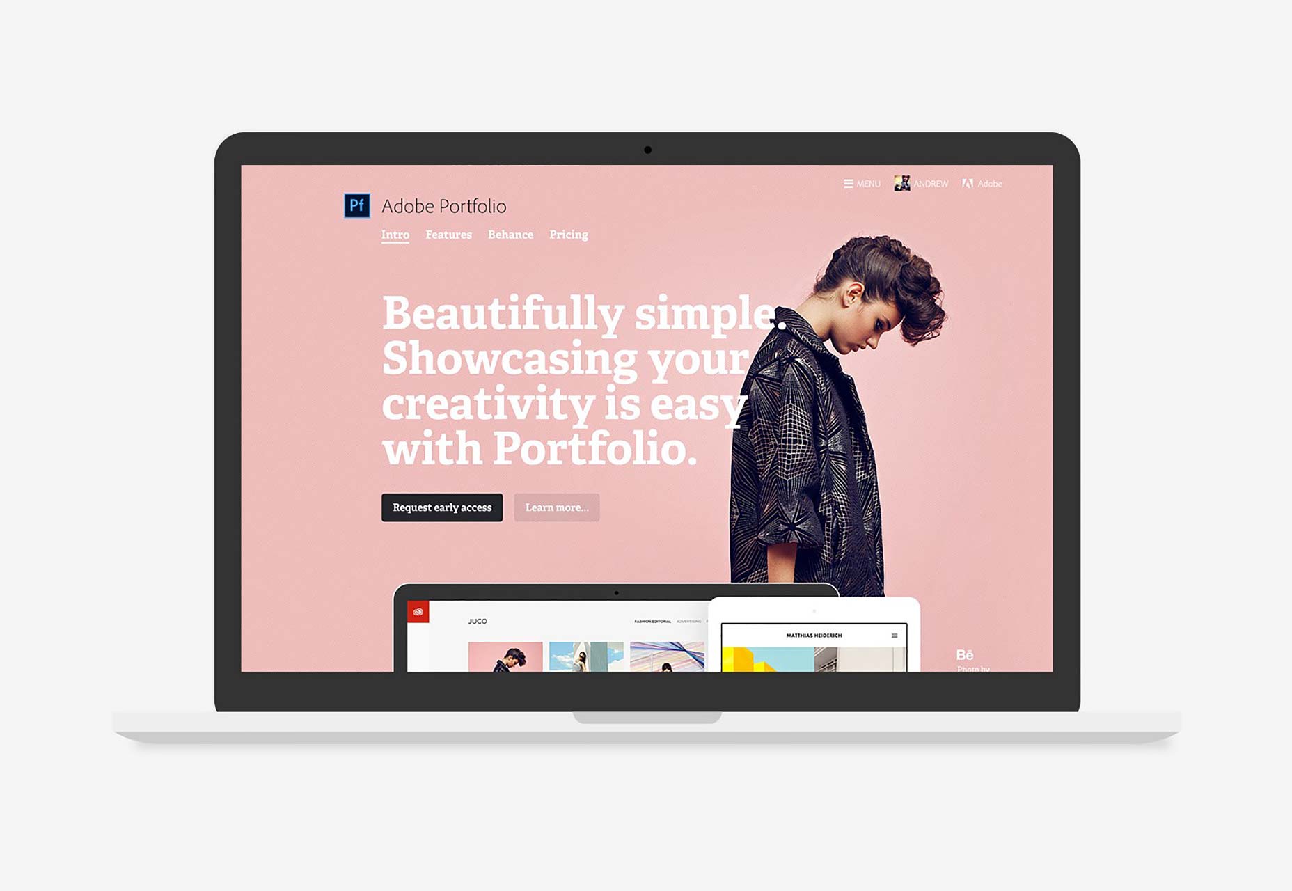 Designing Adobe Portfolio 001