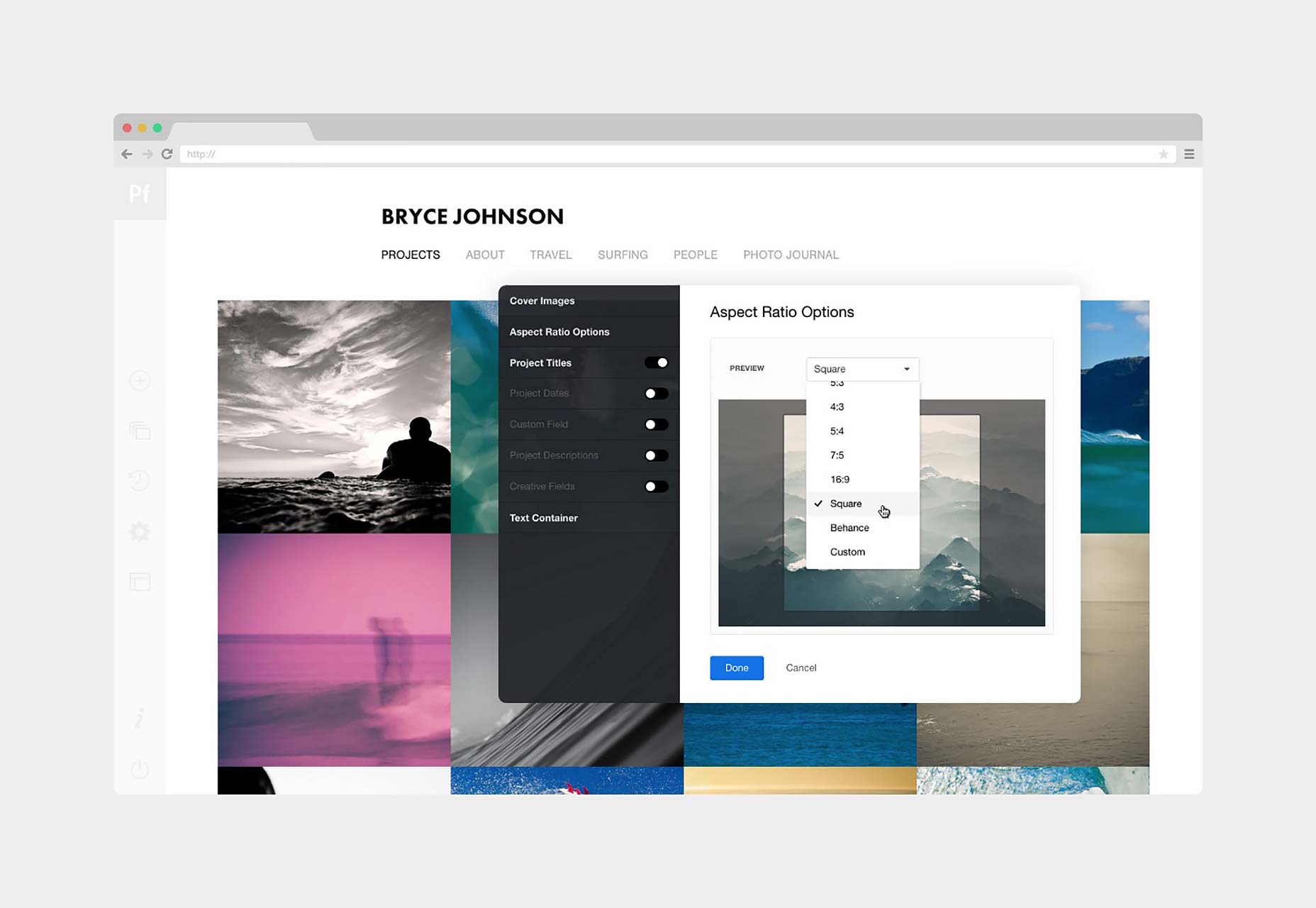 Designing Adobe Portfolio 006
