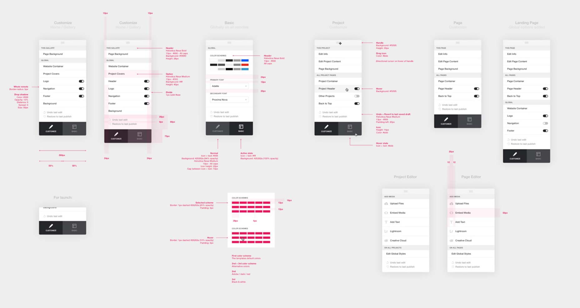 Designing Adobe Portfolio 040