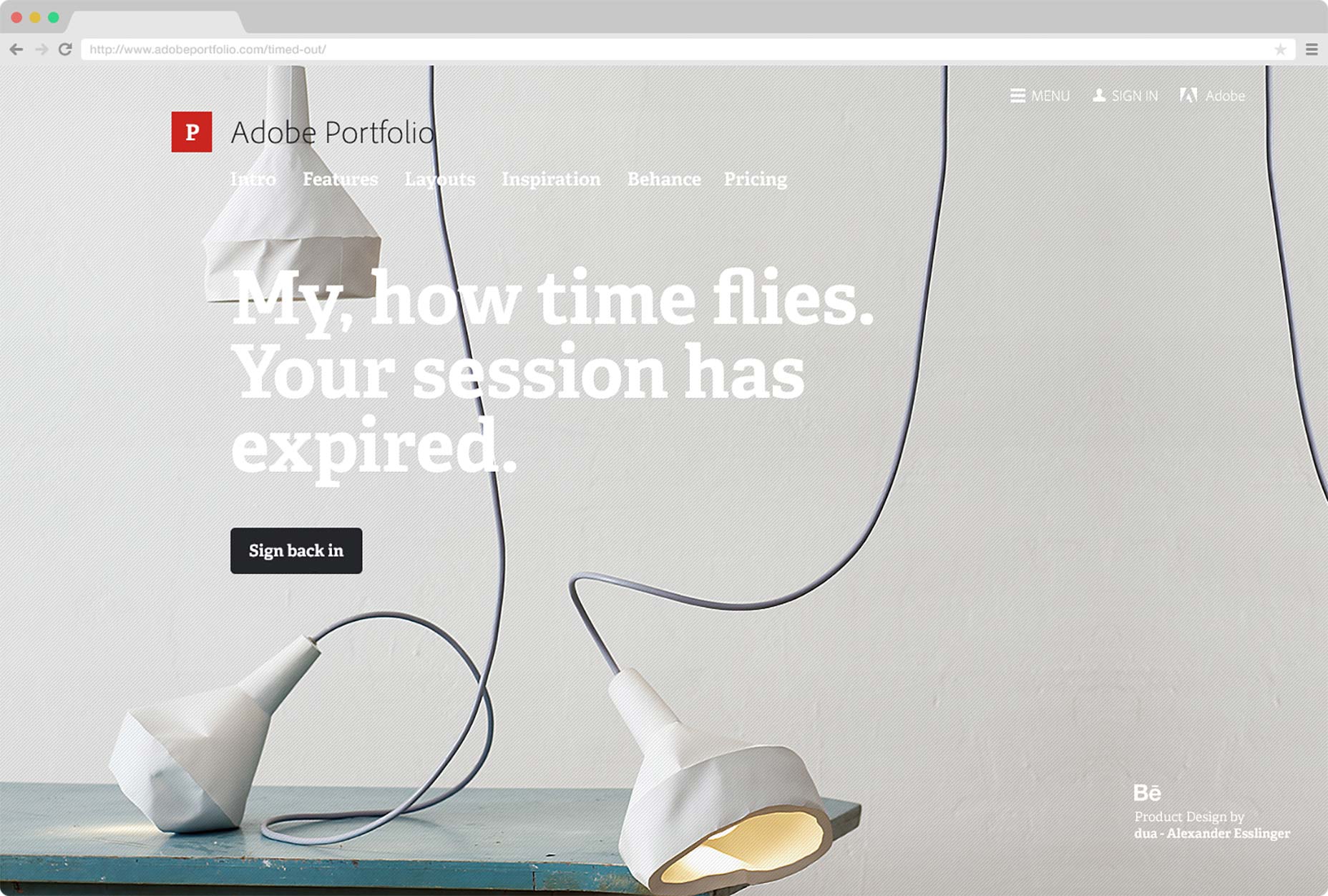 Designing Adobe Portfolio 047