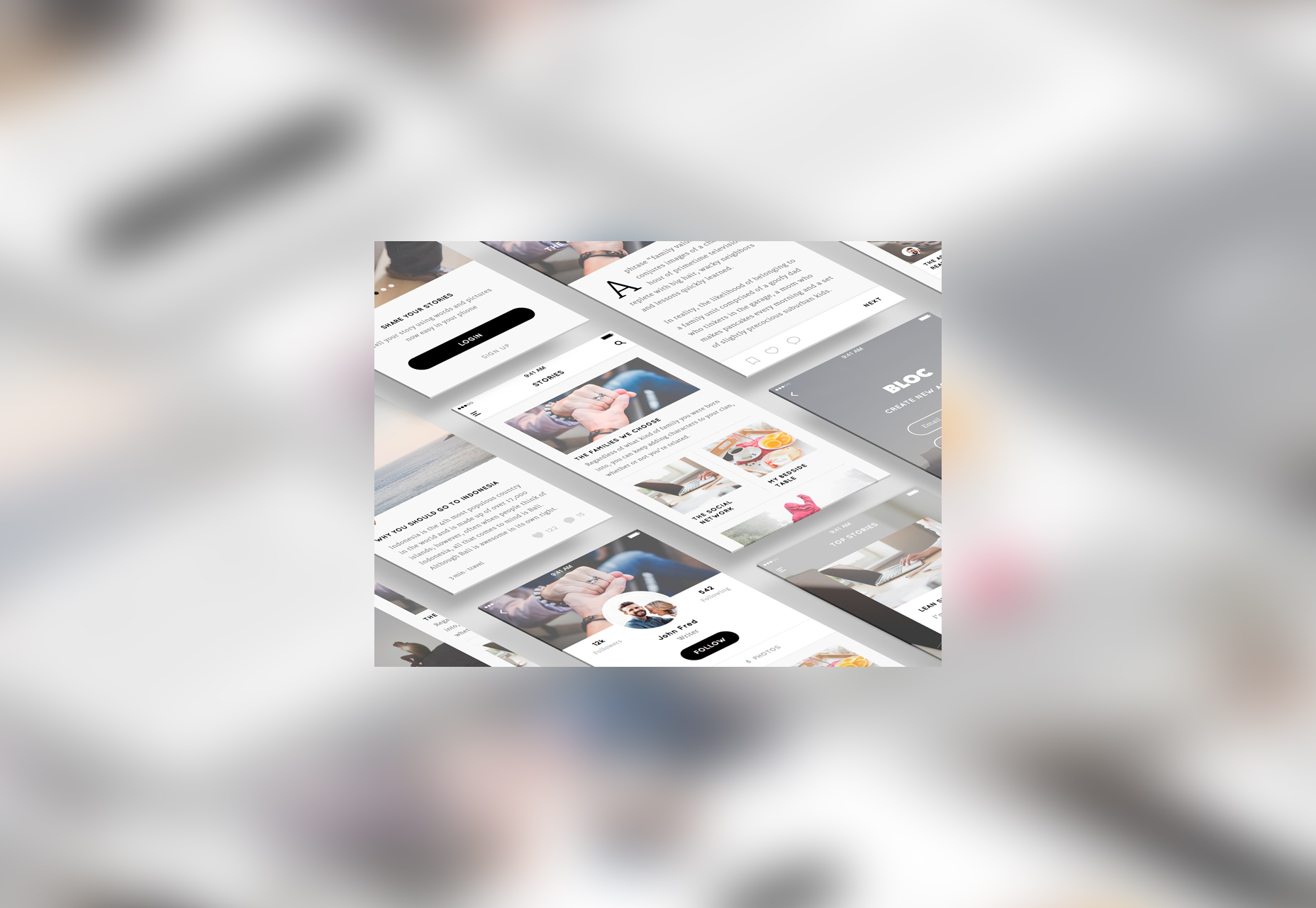50+ fresh resources for designers, January 2016 Sketch UI Kit Made For Designers