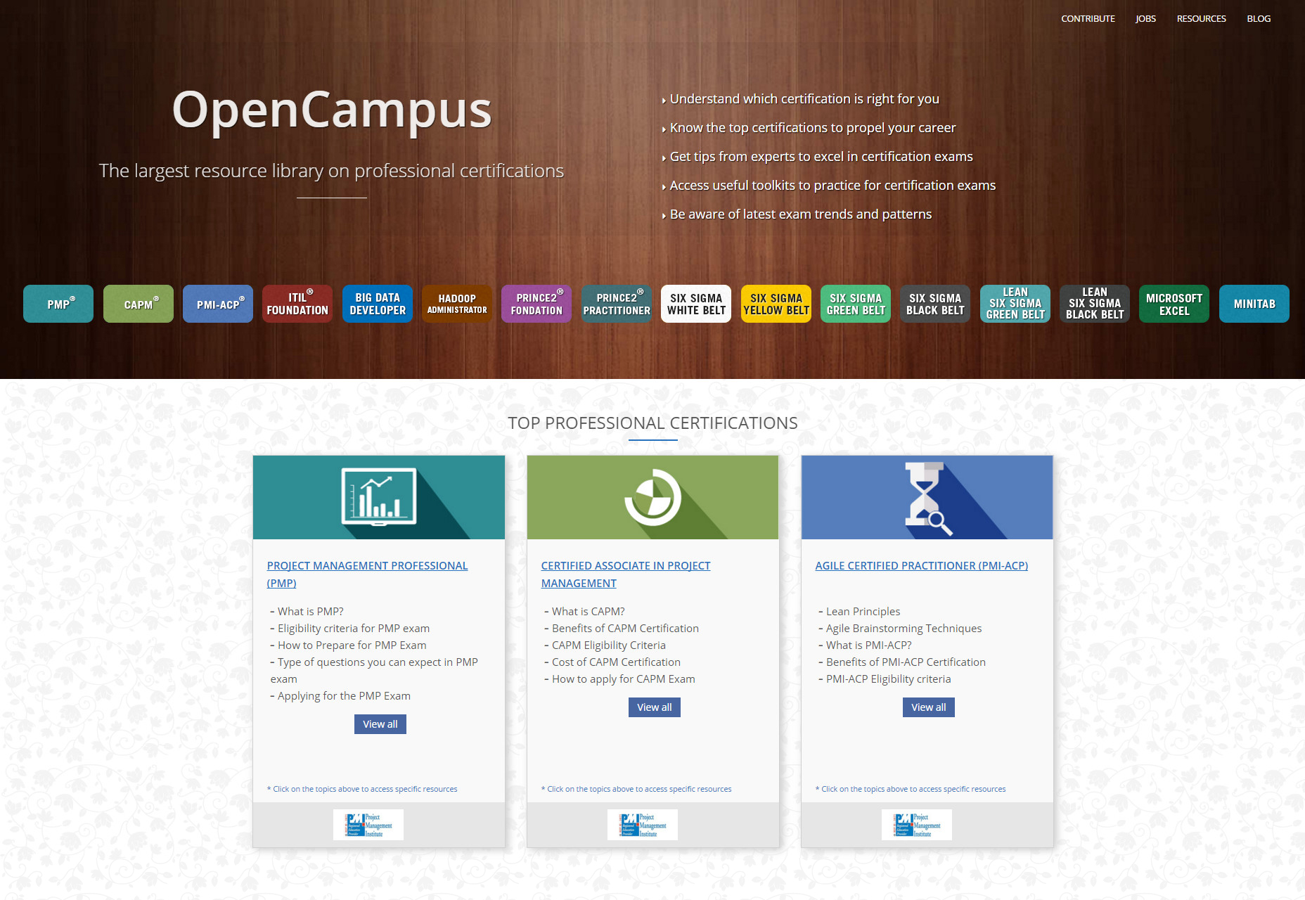 50+ fresh resources for designers, January 2016 OpenCampus: The Largest Resource Library on Professional Certifications