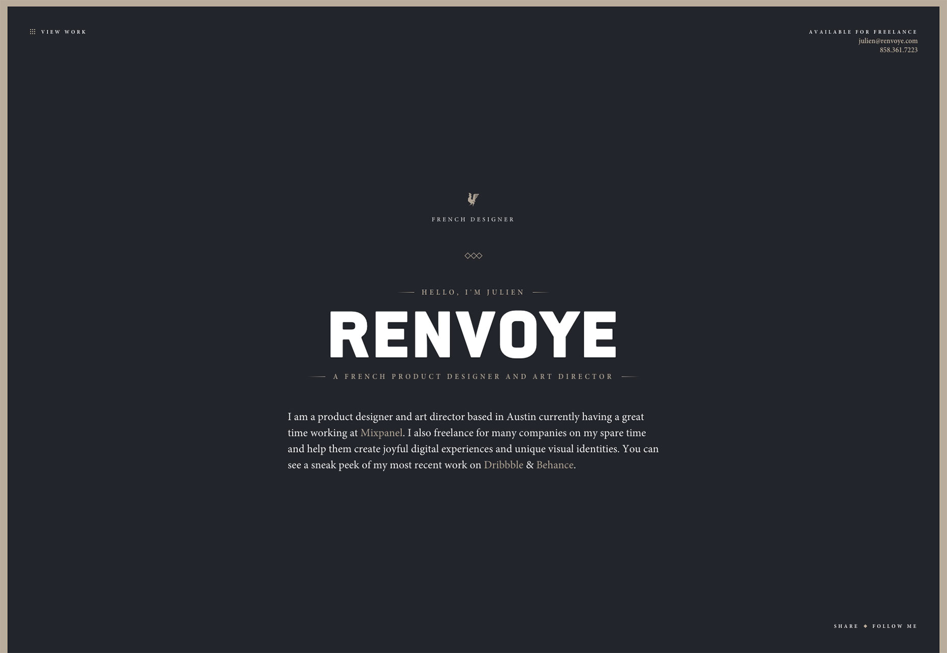 The best new portfolio sites, December 2015 003