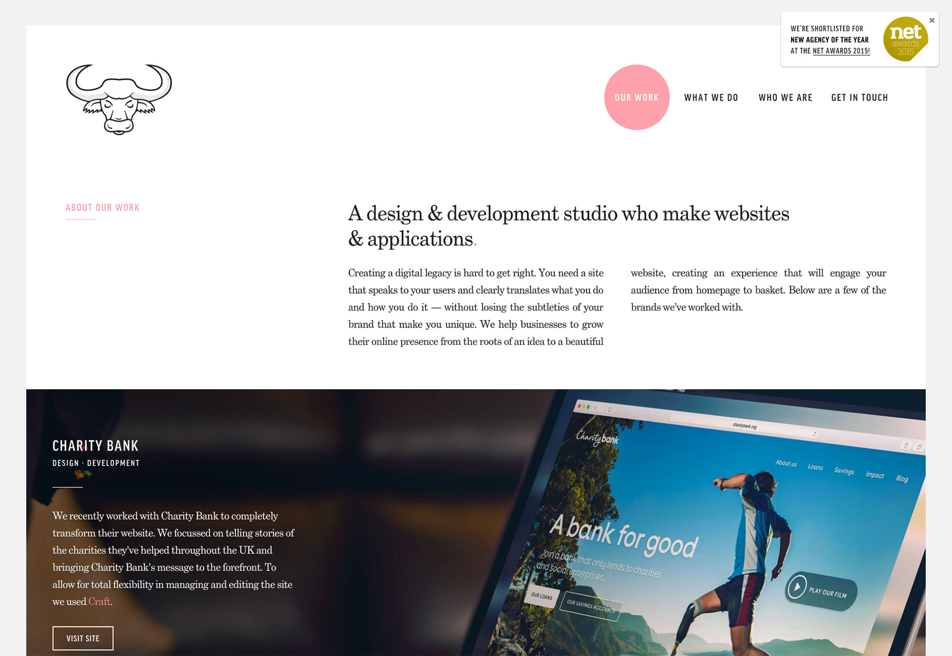 The best new portfolio sites, December 2015 008
