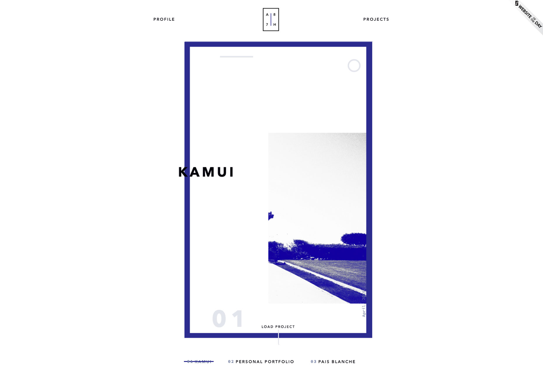 The best new portfolio sites, December 2015 023