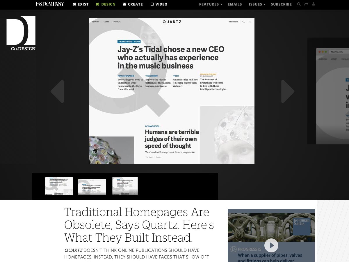 Popular design news of the week: December 7, 2015 - December 13, 2015 homepages