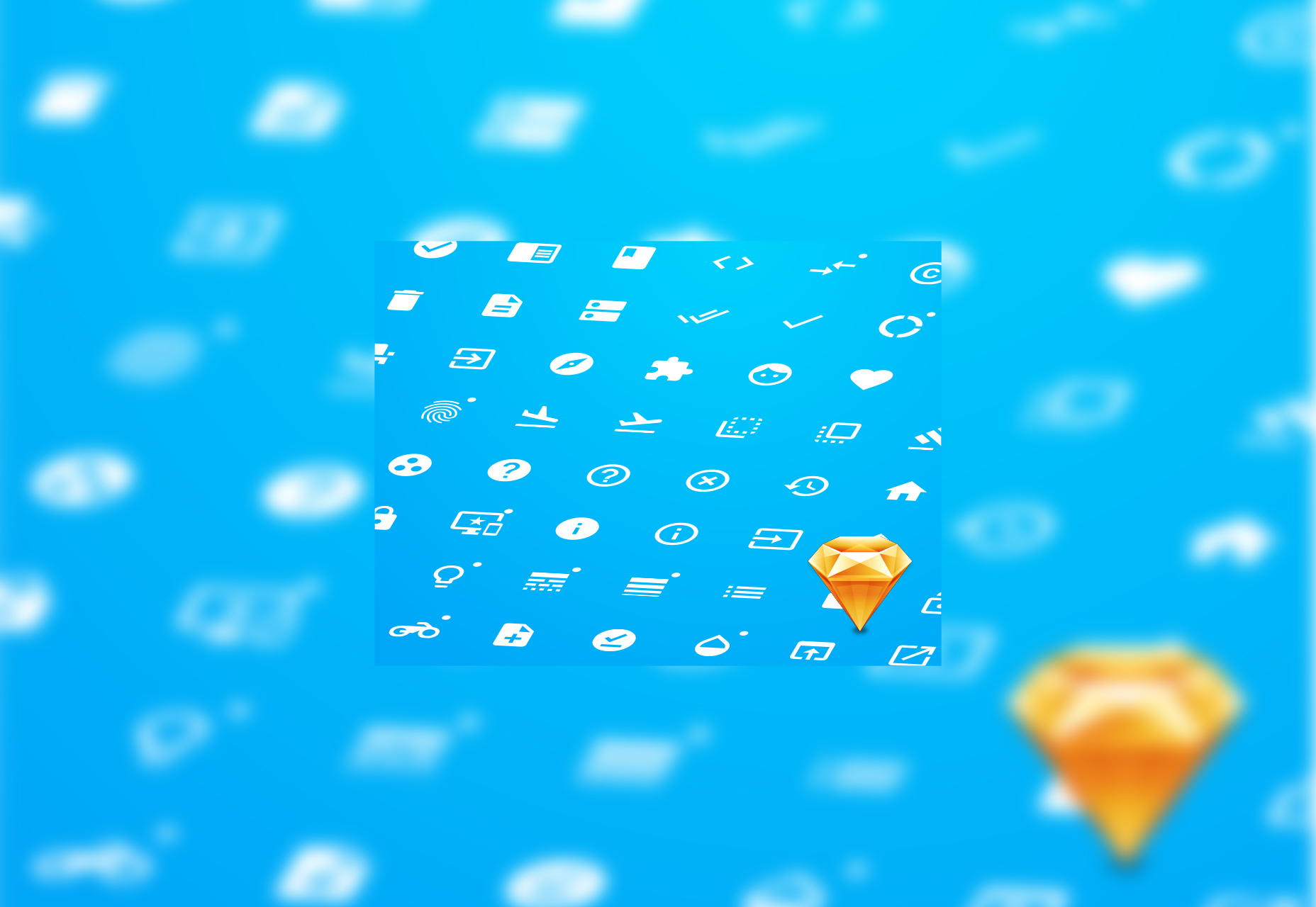 Google's Material Minimal Sketch Icons