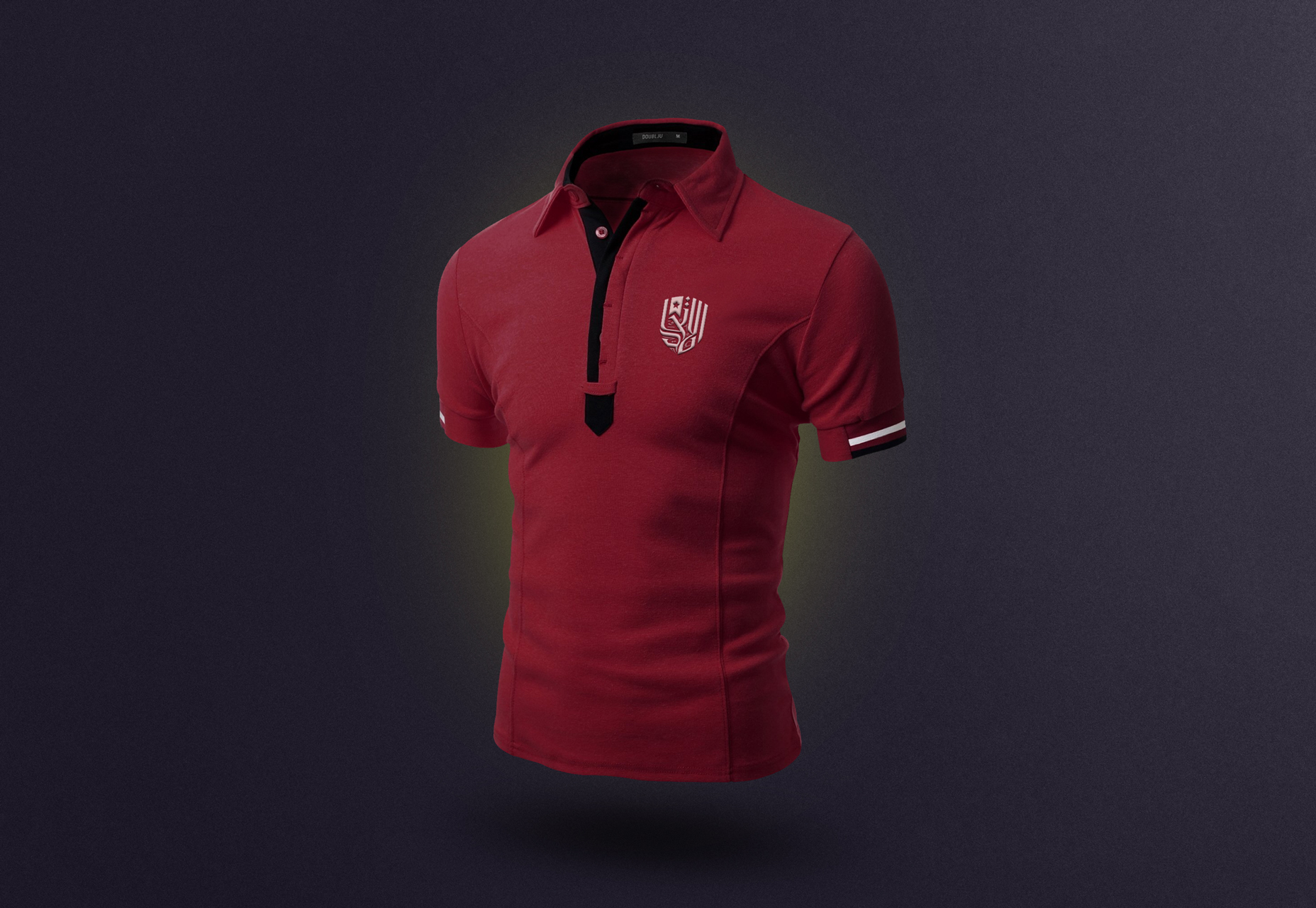 3 Polo T-shirt PSD Mockups Set