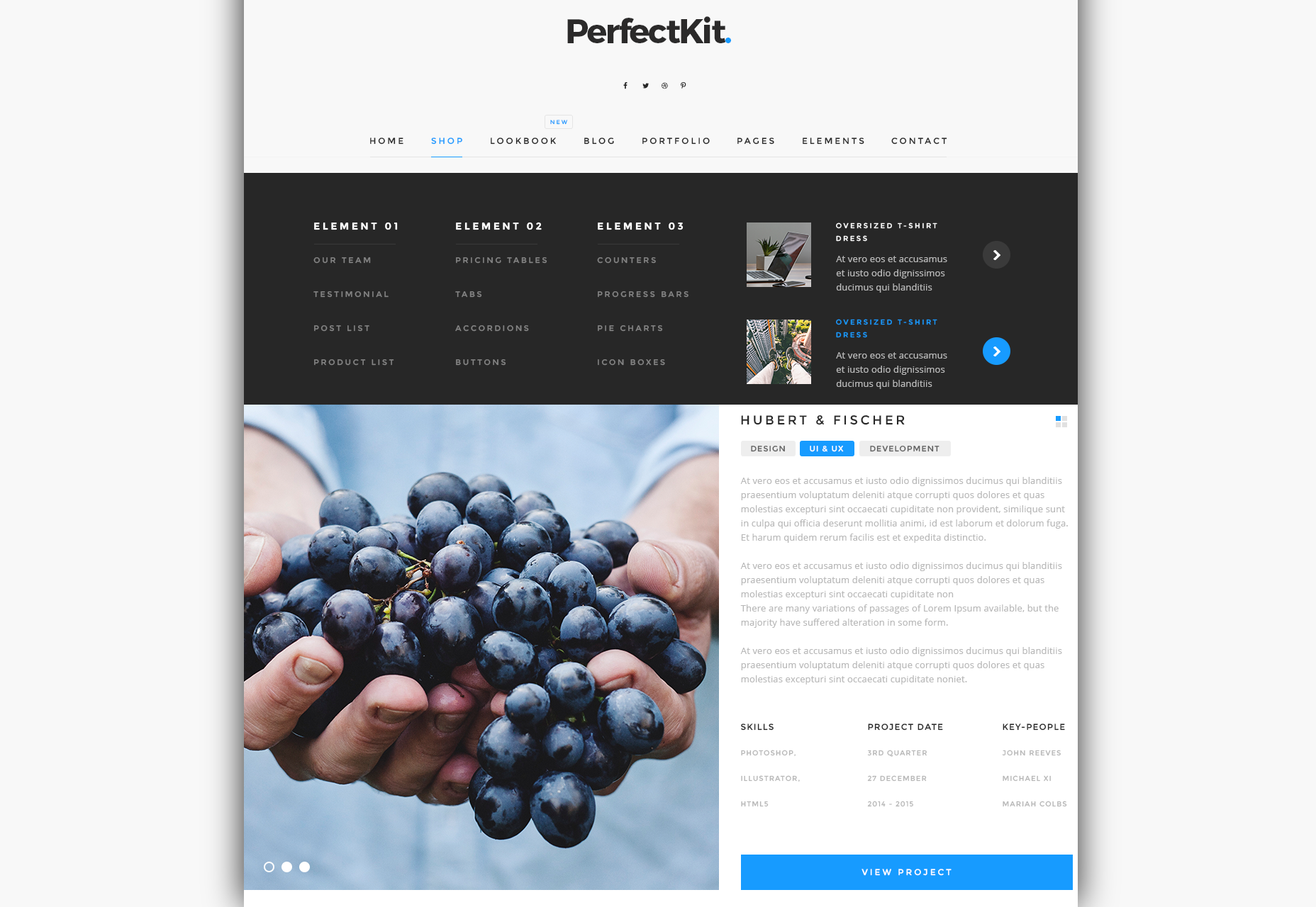 Perfect Kit: Modern Dark & Light UI Kit