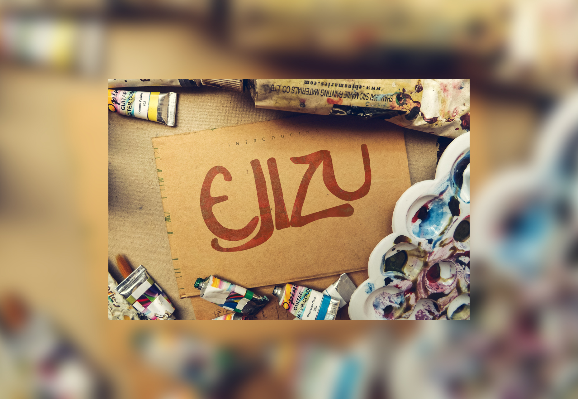 Ejizu: Hand-written Stylish Typeface