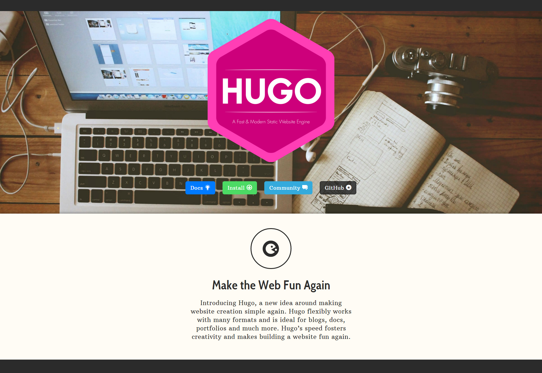 Hugo: A Fast and Modern Static Website Engine