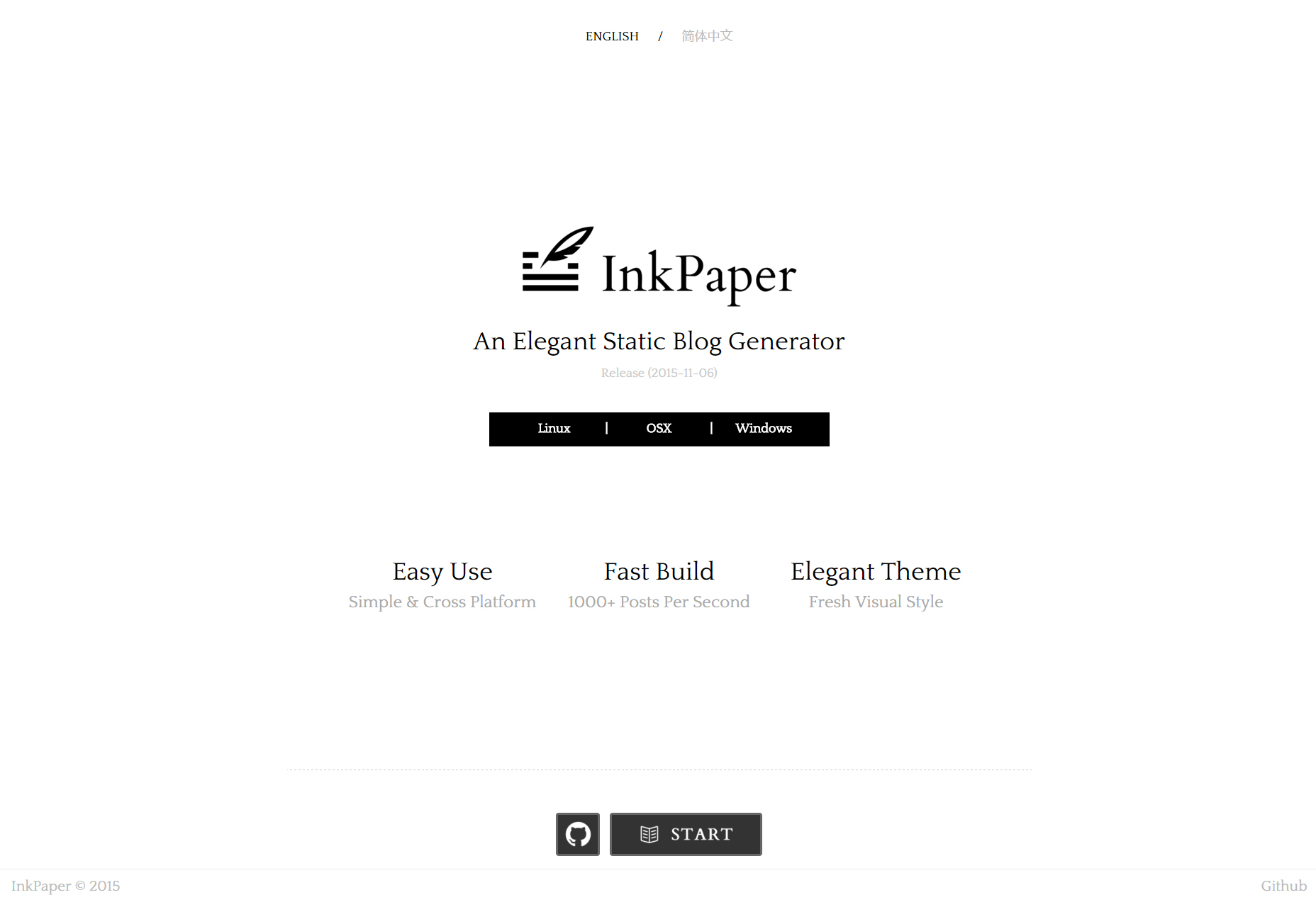 InkPaper: Desktop Static Blog Generator