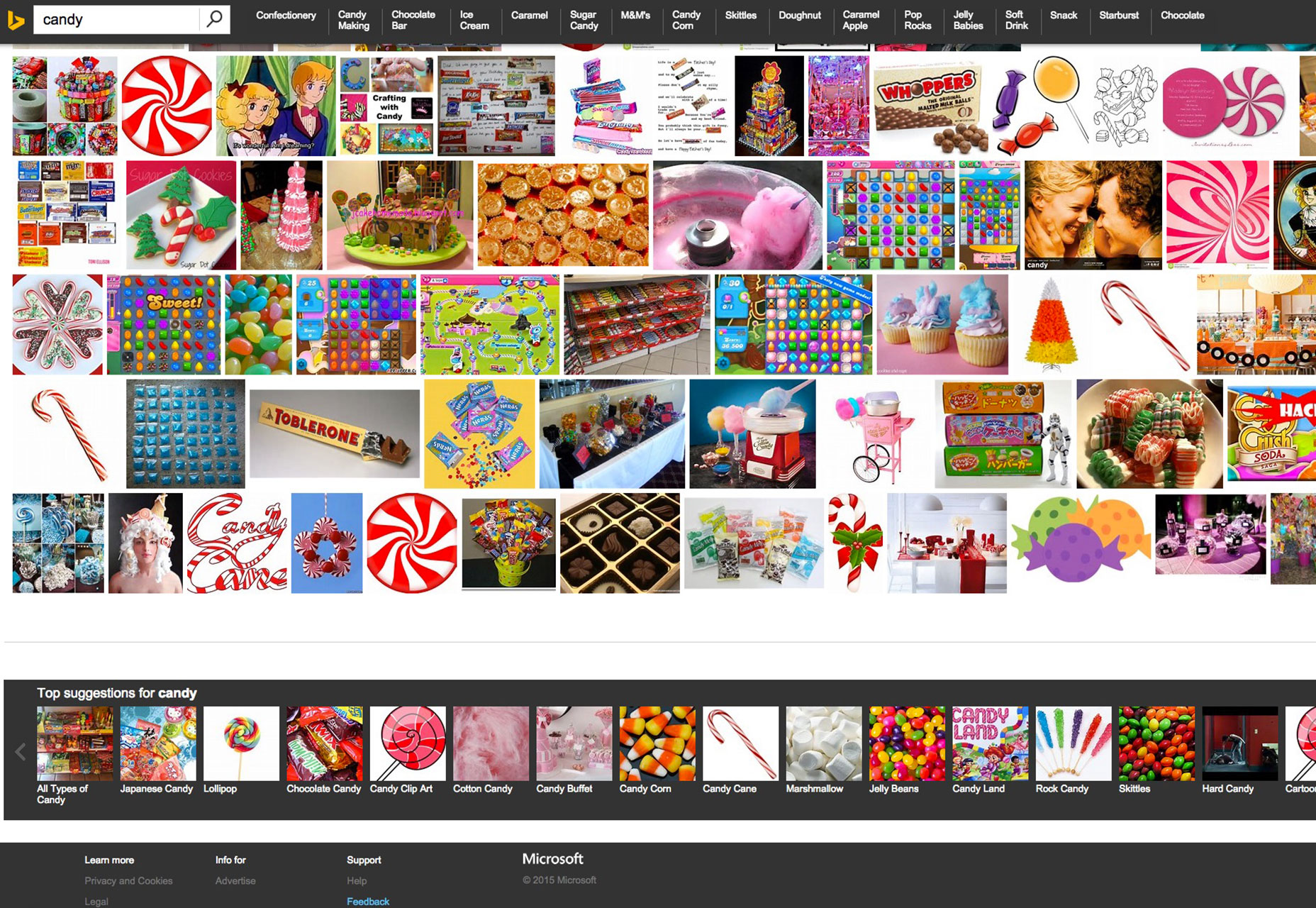 How infinite scrolling breaks UX Bing-Images-Screenshot