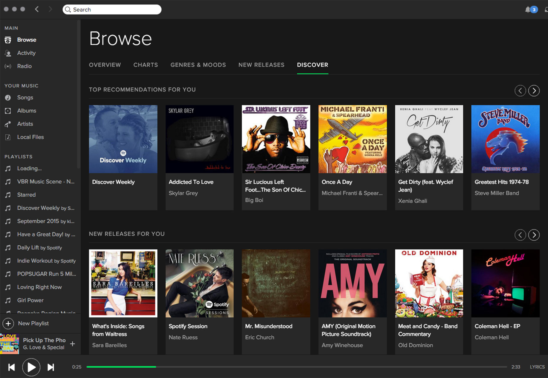 The latest UX challenge: designing for personalization spotify