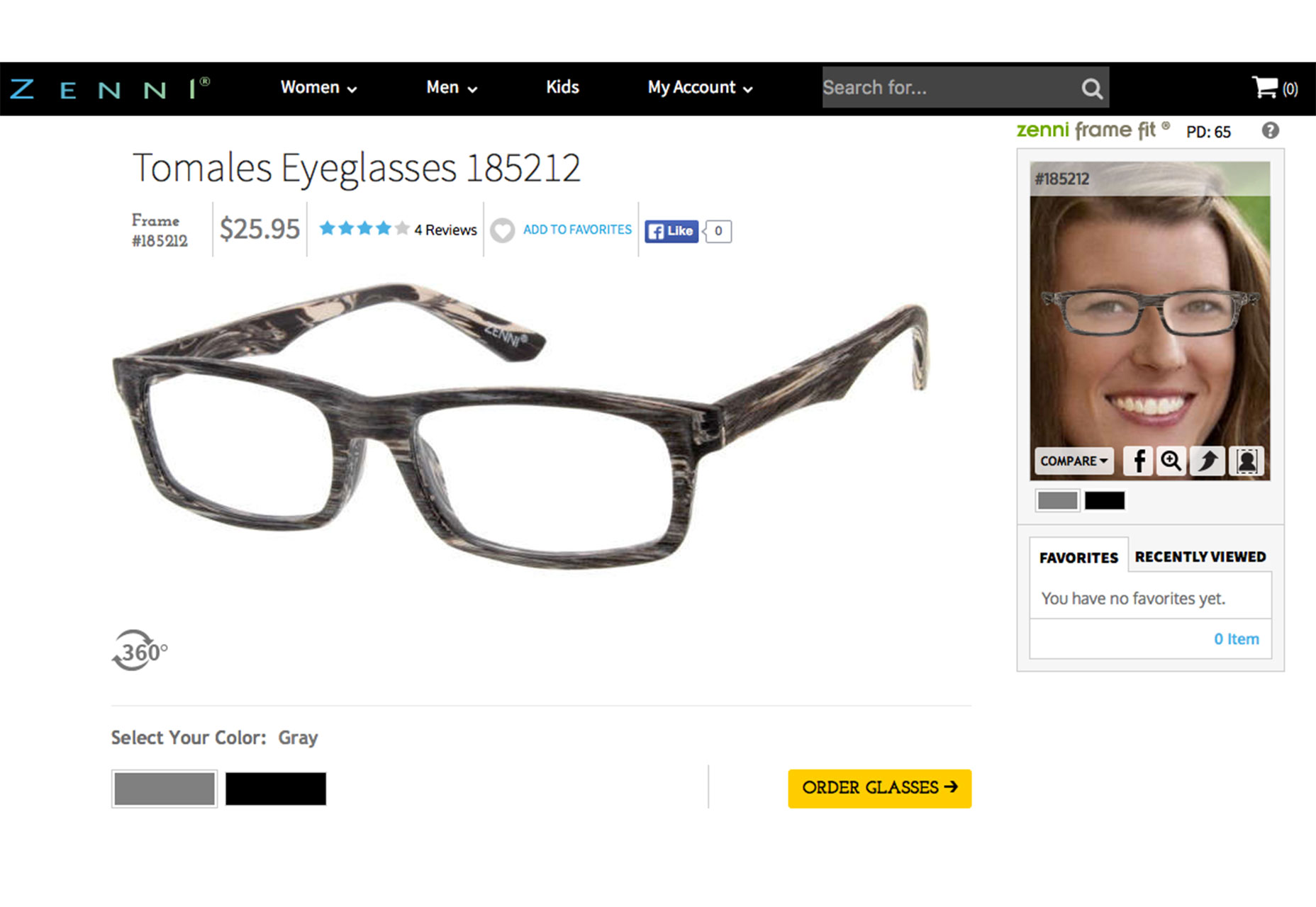 The latest UX challenge: designing for personalization zenni