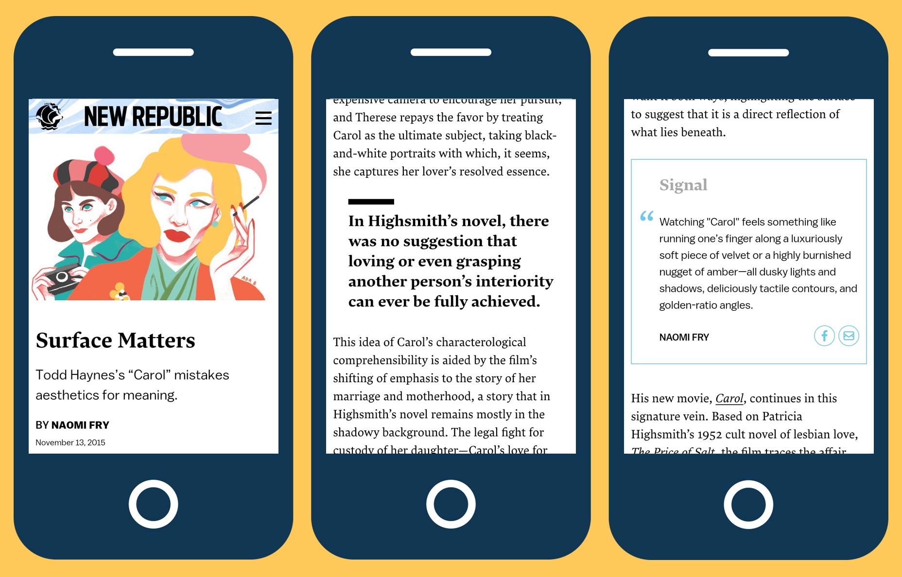The New Republic launches mobile-centric redesign mobile