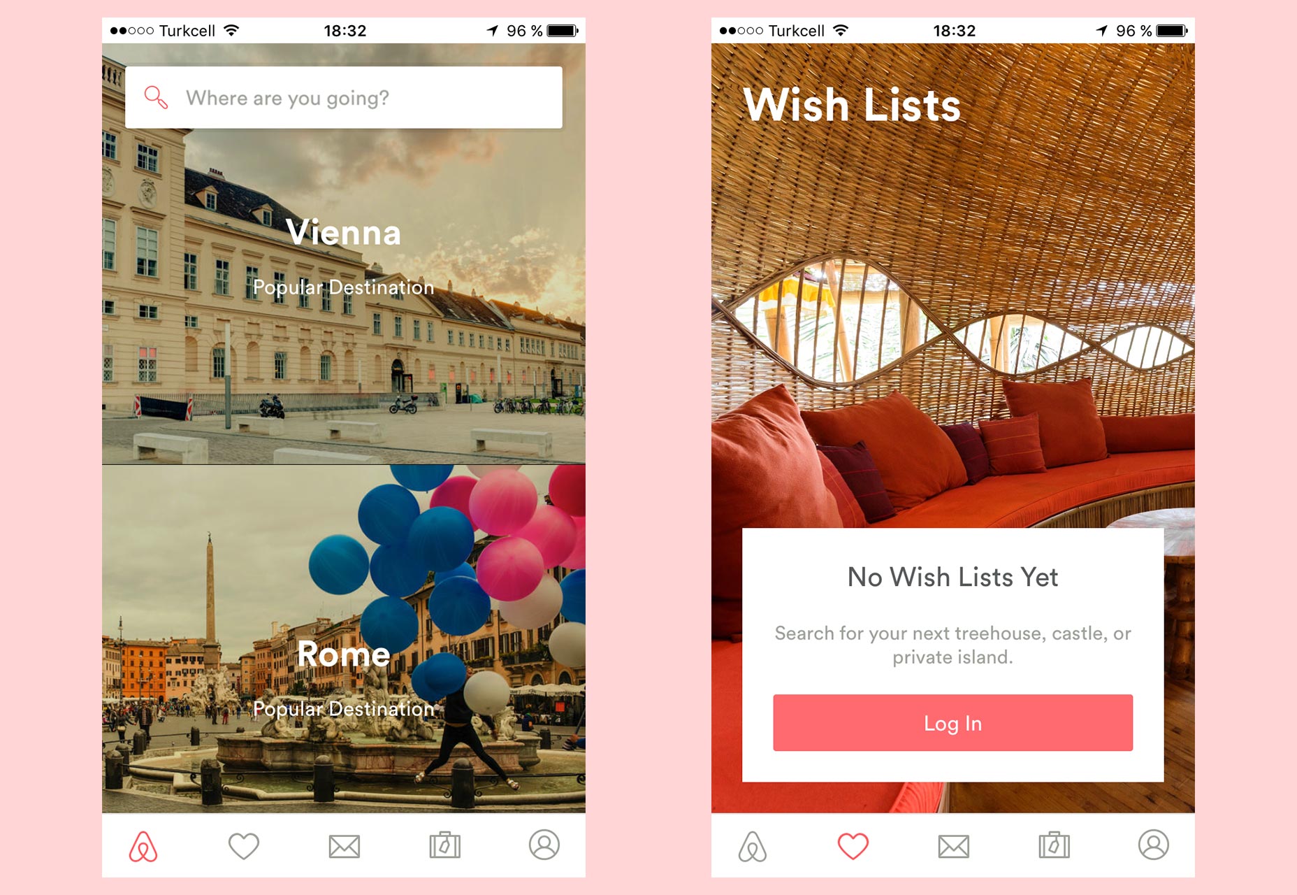 How to perfect first-time UX in apps airbnb