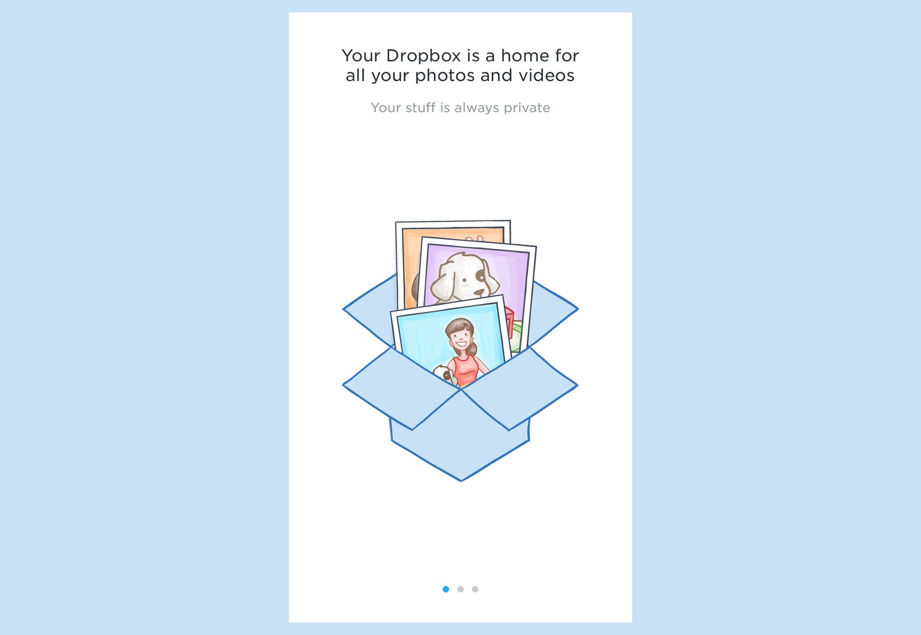 How to perfect first-time UX in apps dropbox