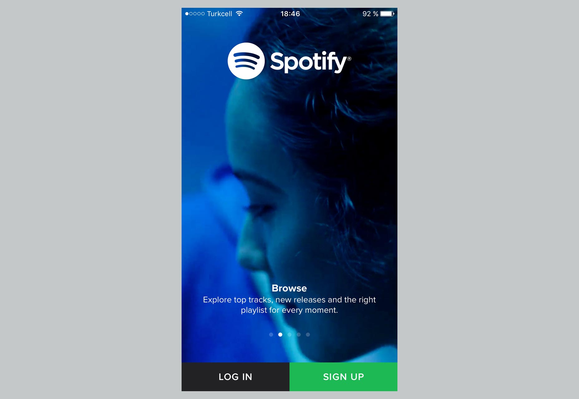 How to perfect first-time UX in apps spotify