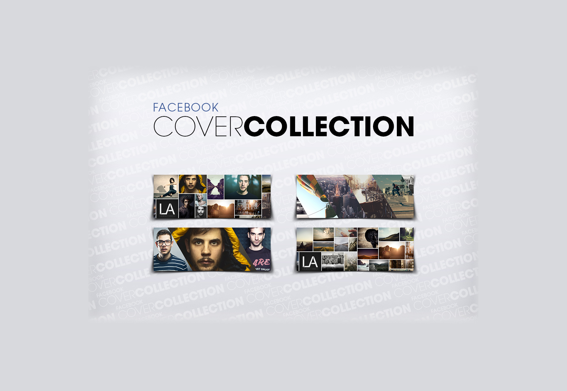 50+ fresh resources for designers, November 2015 Facebook Cover PSD Templates Collection