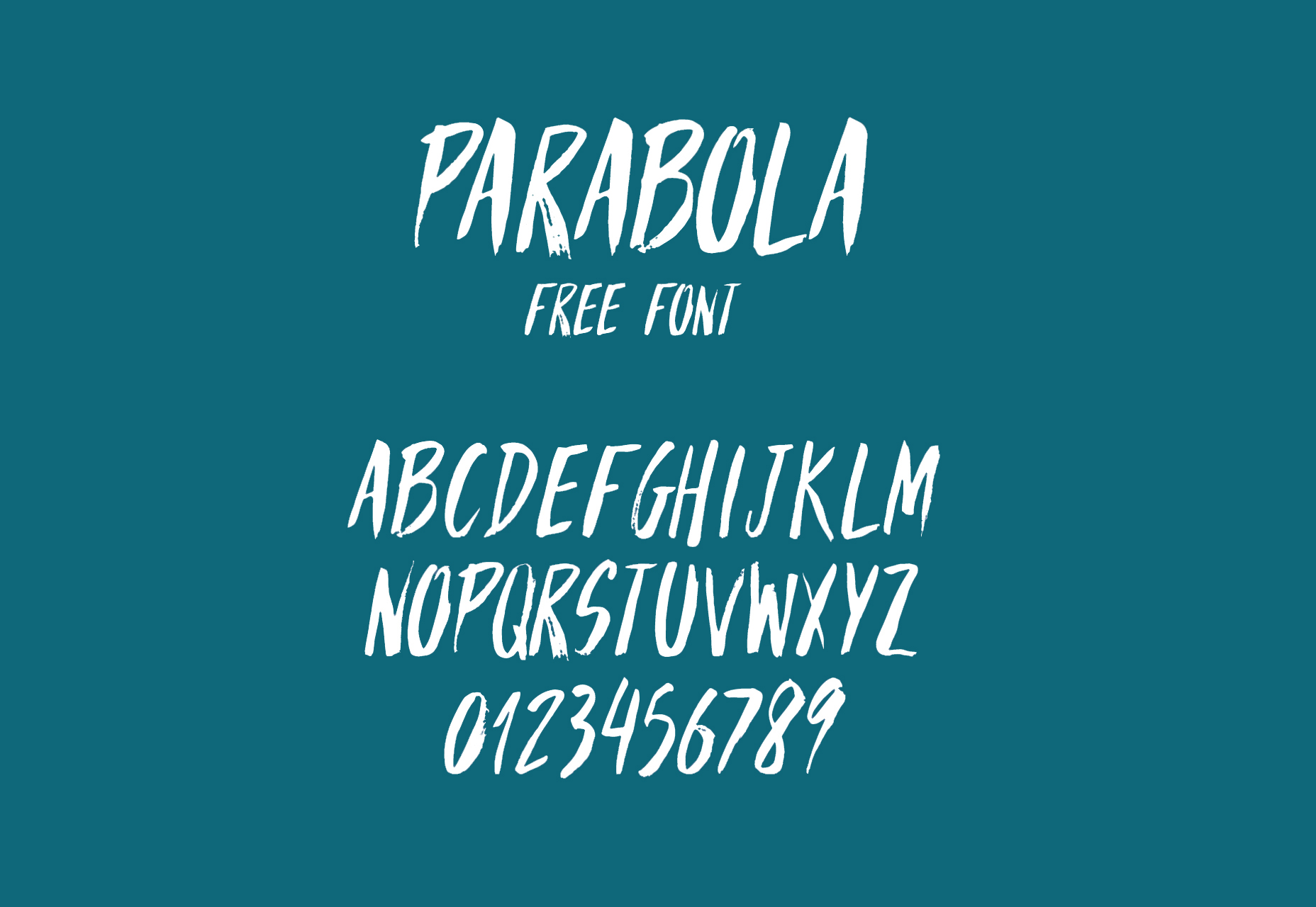 50+ fresh resources for designers, November 2015 Parabola: Brush Hand-written Style Font