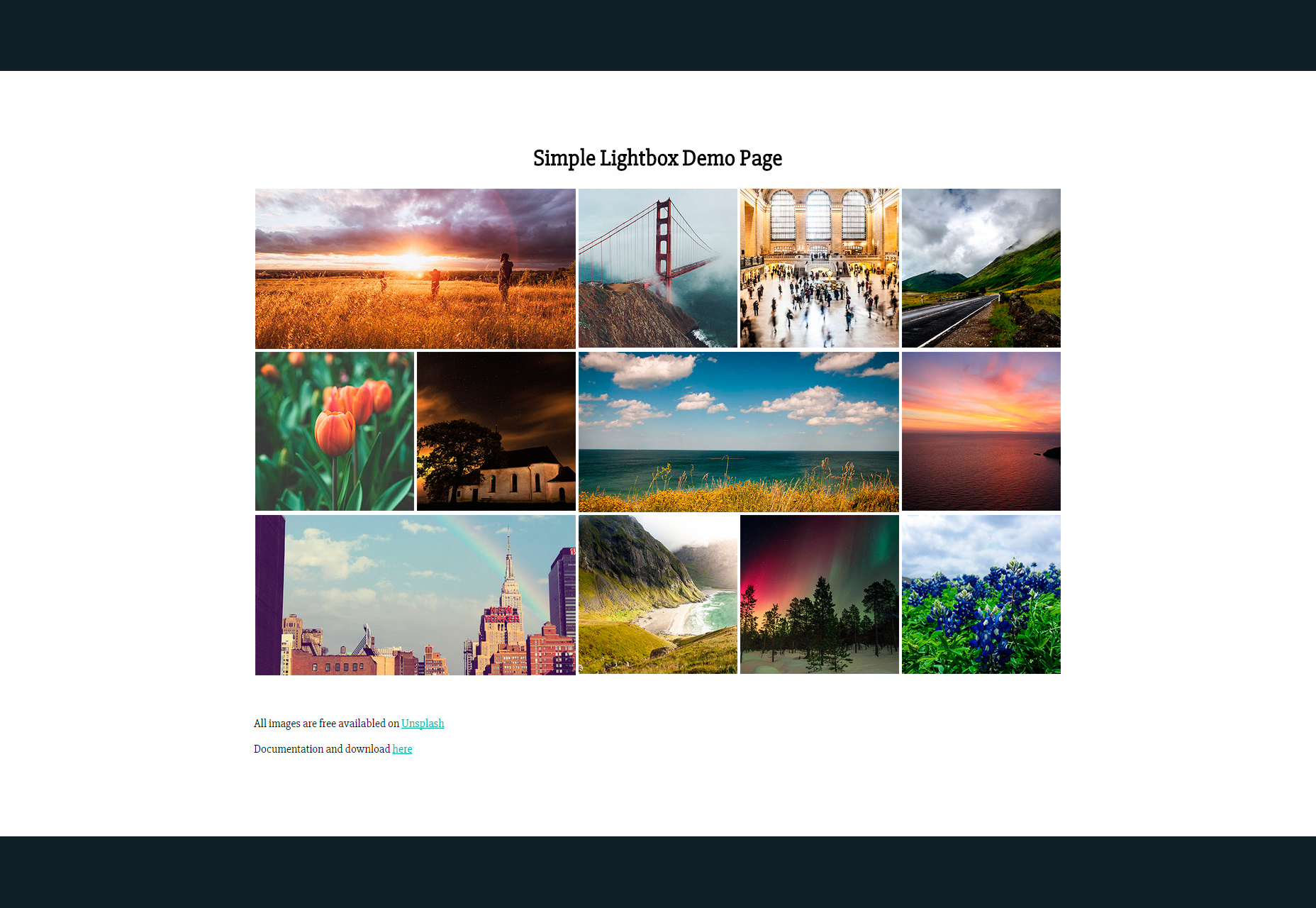 50+ fresh resources for designers, November 2015 Touch Friendly JQuery Image Lightbox