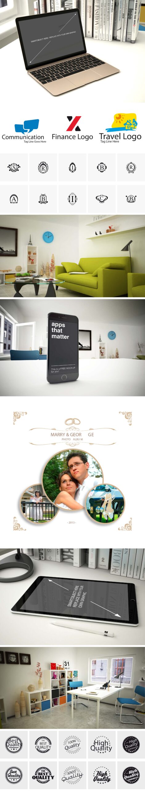 Free download: design bundle from SmartyBundles preview
