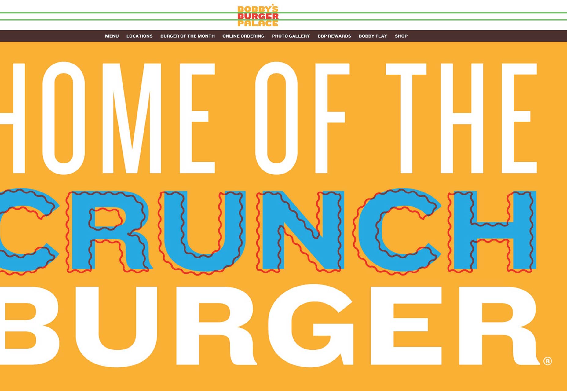 Essential tips for converting a desktop site, to mobile Bobbys-Burger-Palace-Desktop-Screenshot
