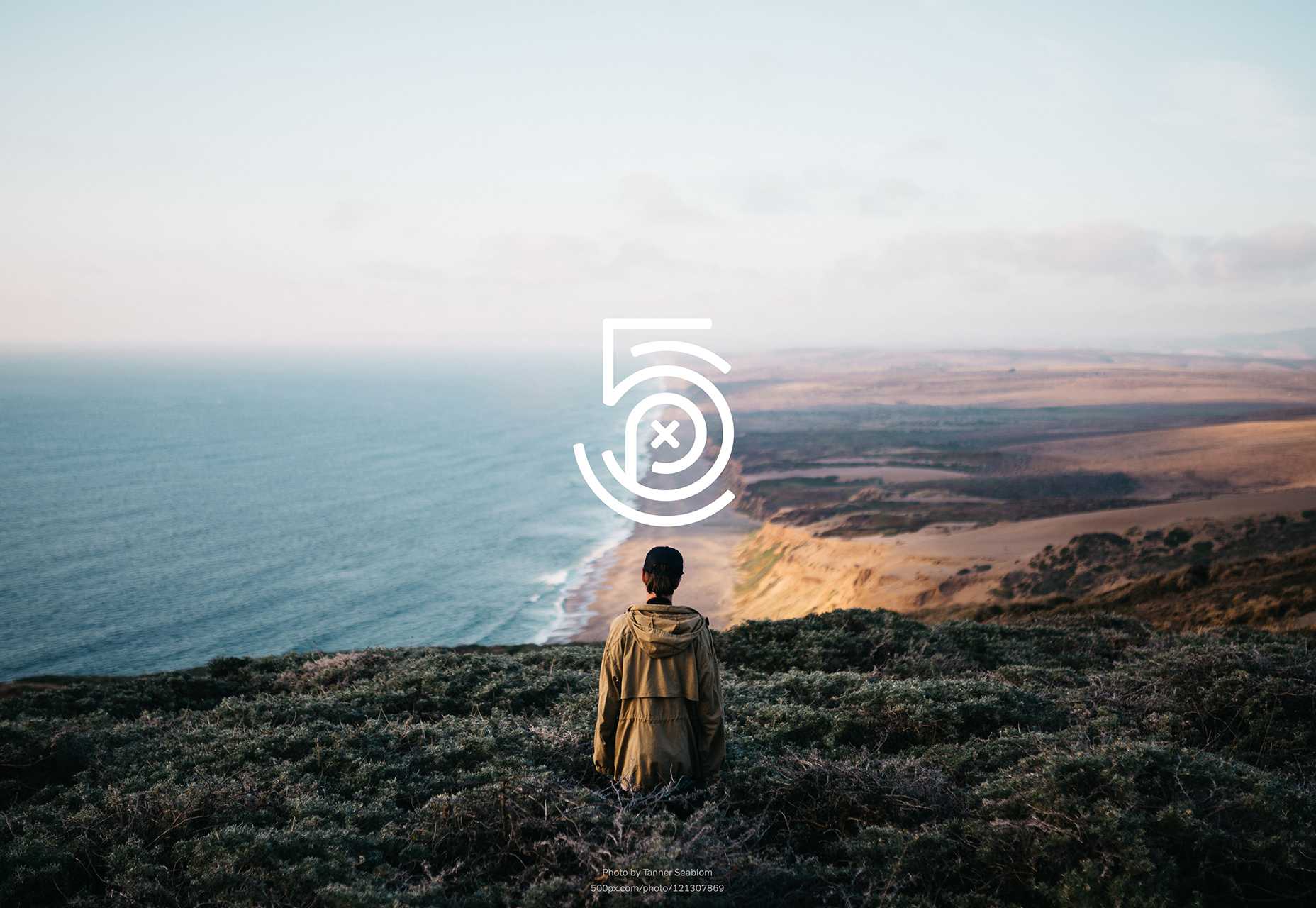 500px unveil a distinct new brand landscape_mark