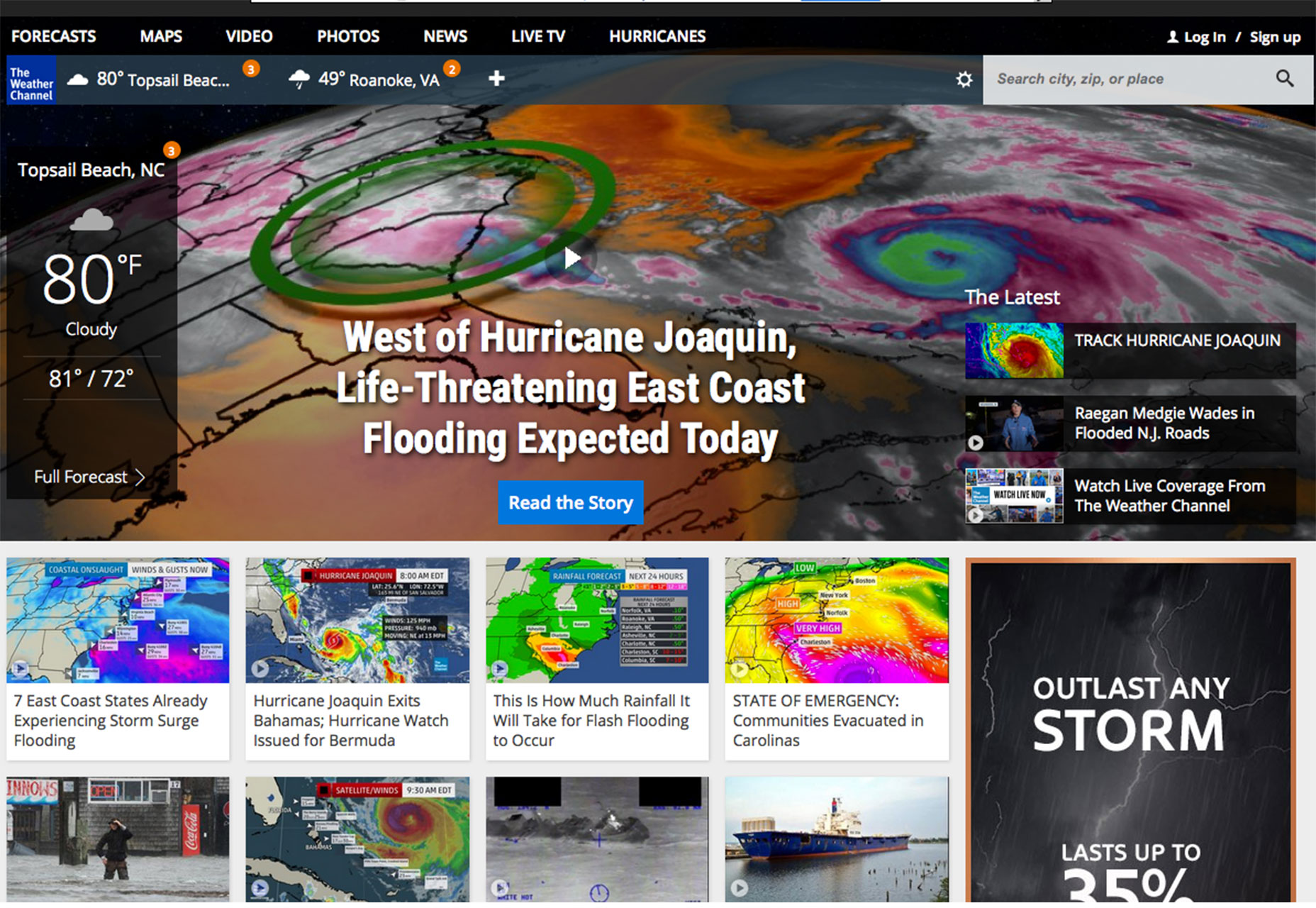 How to customize UX for mobile weather