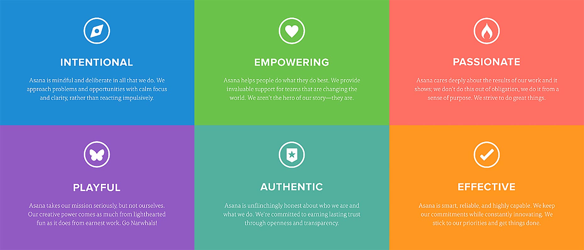 Circling ourselves: the story behind Asana’s rebrand first_values