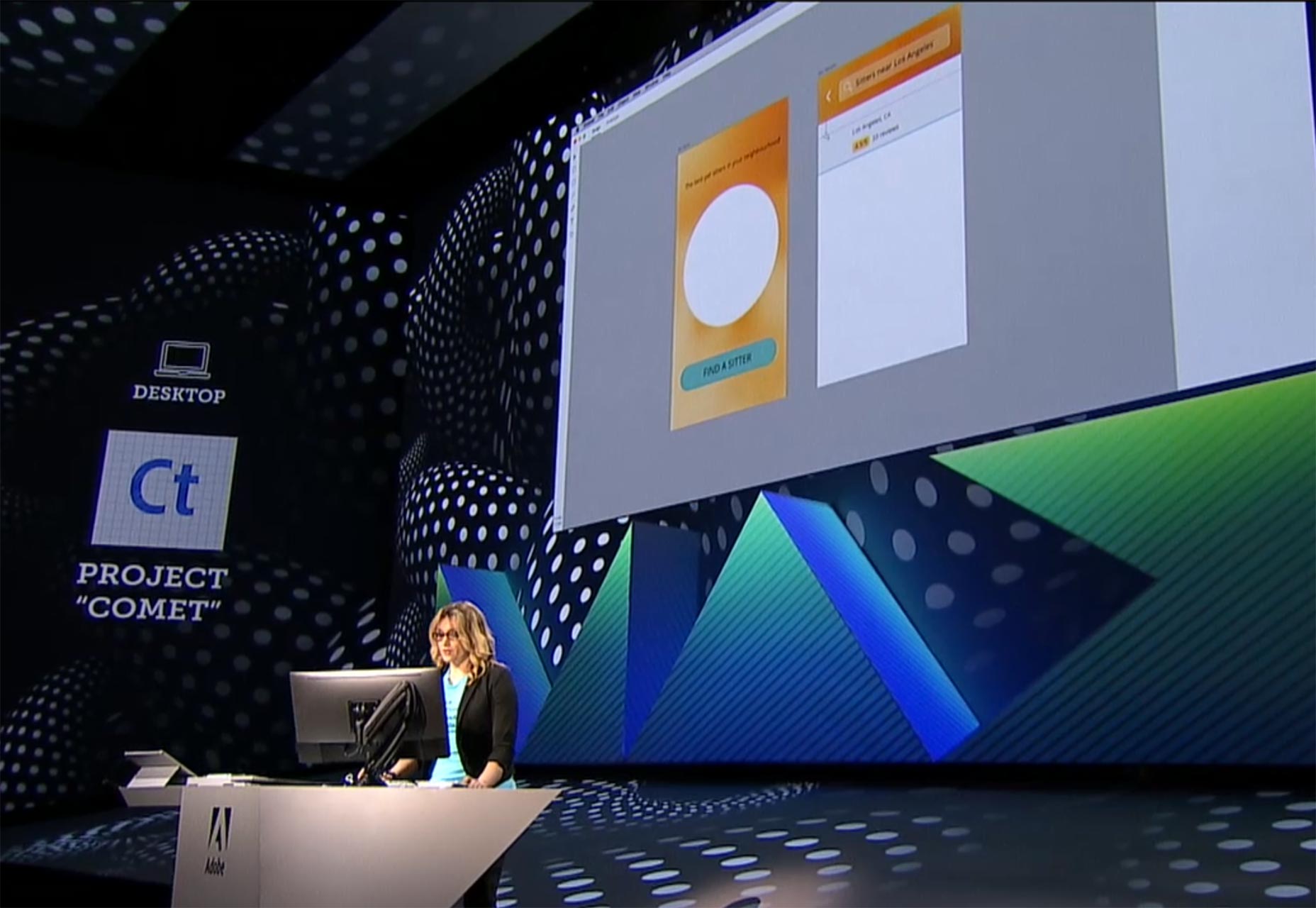 Adobe unveils a revolutionary UX design application at MAX sarah_hunt_demo