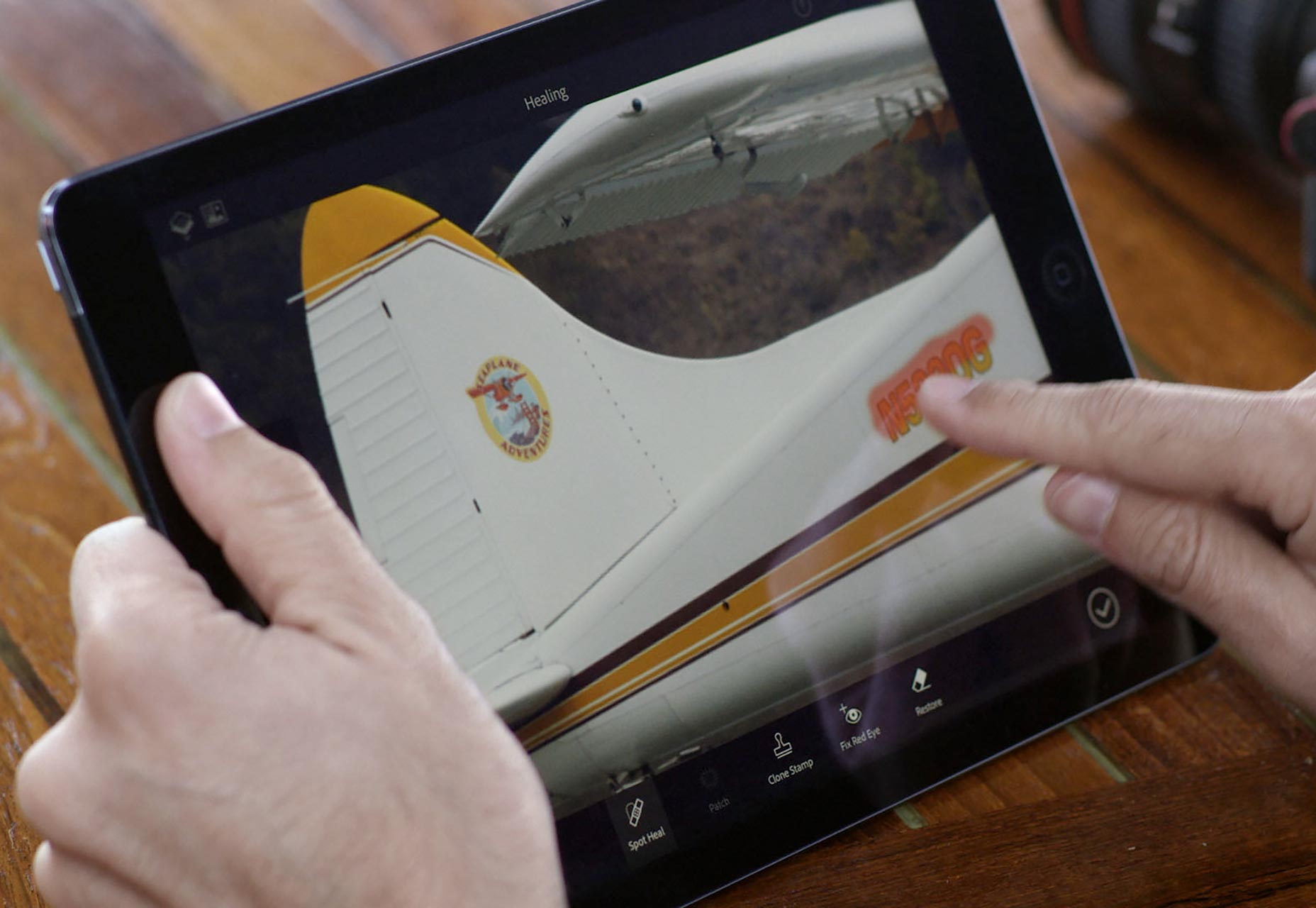 Adobe unveils a revolutionary UX design application at MAX Photoshop-Fix-on-iPad