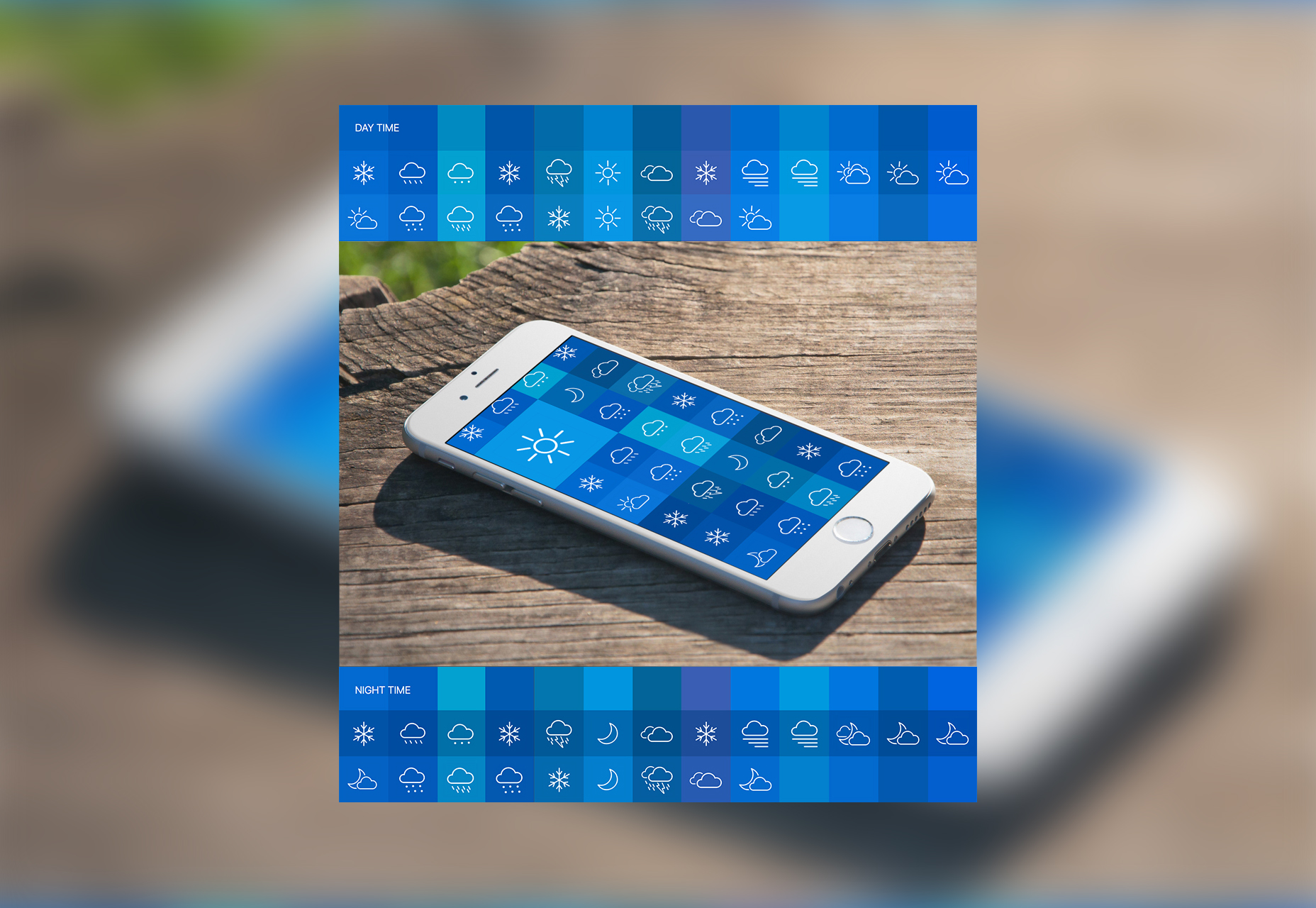 50+ fresh resources for designers, October 2015 Free 44 Weather Sketch Icons Set