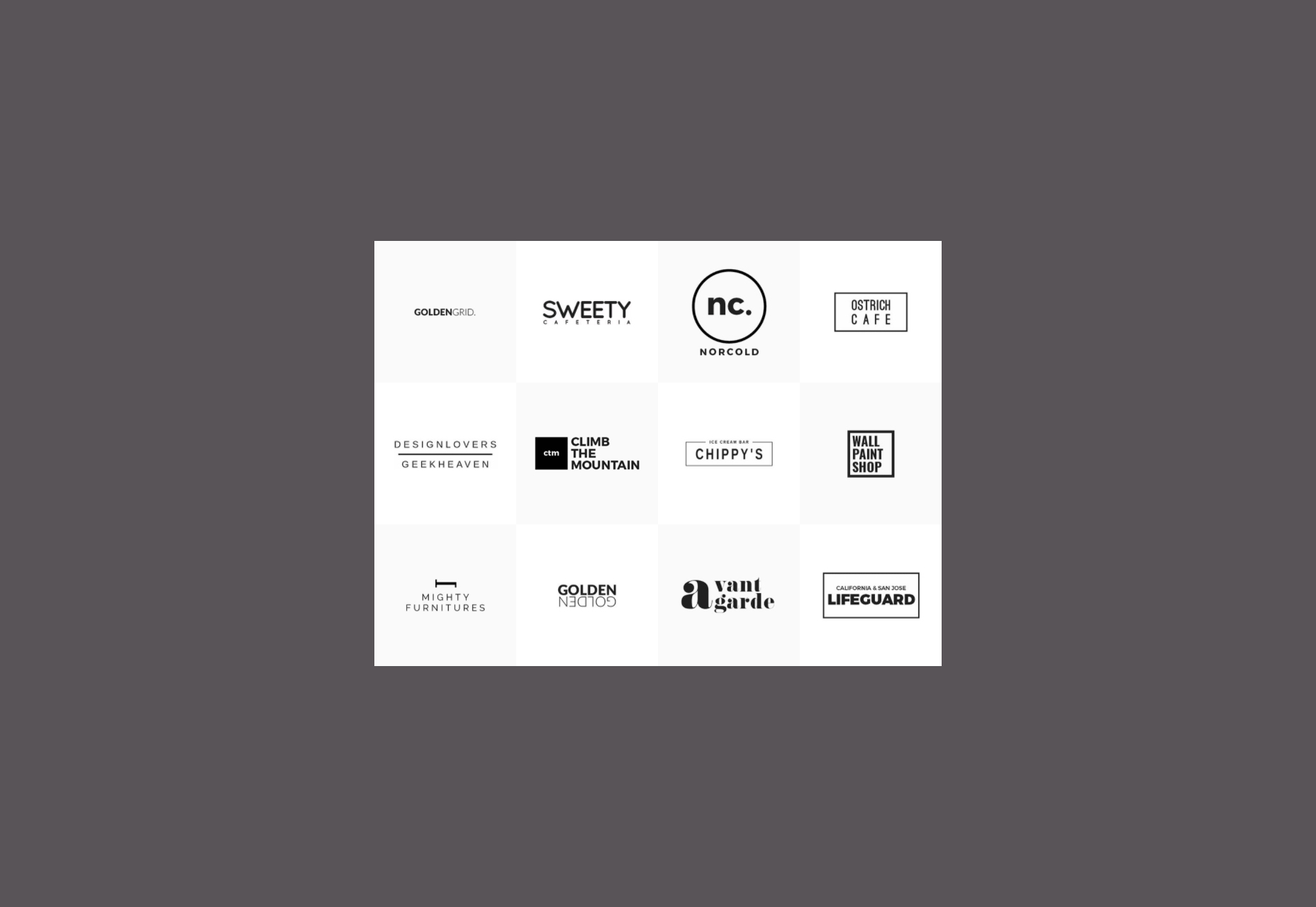 50+ fresh resources for designers, October 2015 Minimal Logo Template