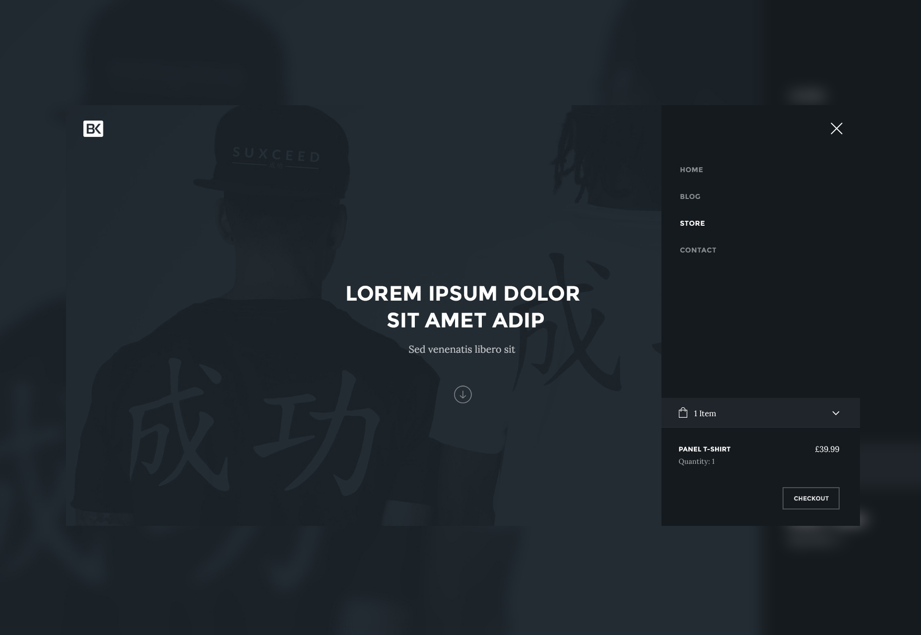 50+ fresh resources for designers, October 2015 Bergen: A Minimal ECommerce PSD Template
