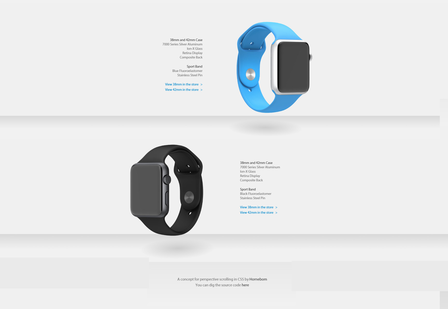 50+ fresh resources for designers, October 2015 Perspective CSS Parallax Scrolling Snippet
