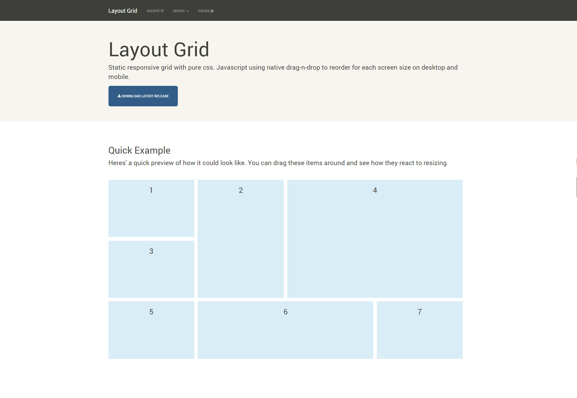 50+ fresh resources for designers, October 2015 Static Responsive CSS & JS Grid Layout