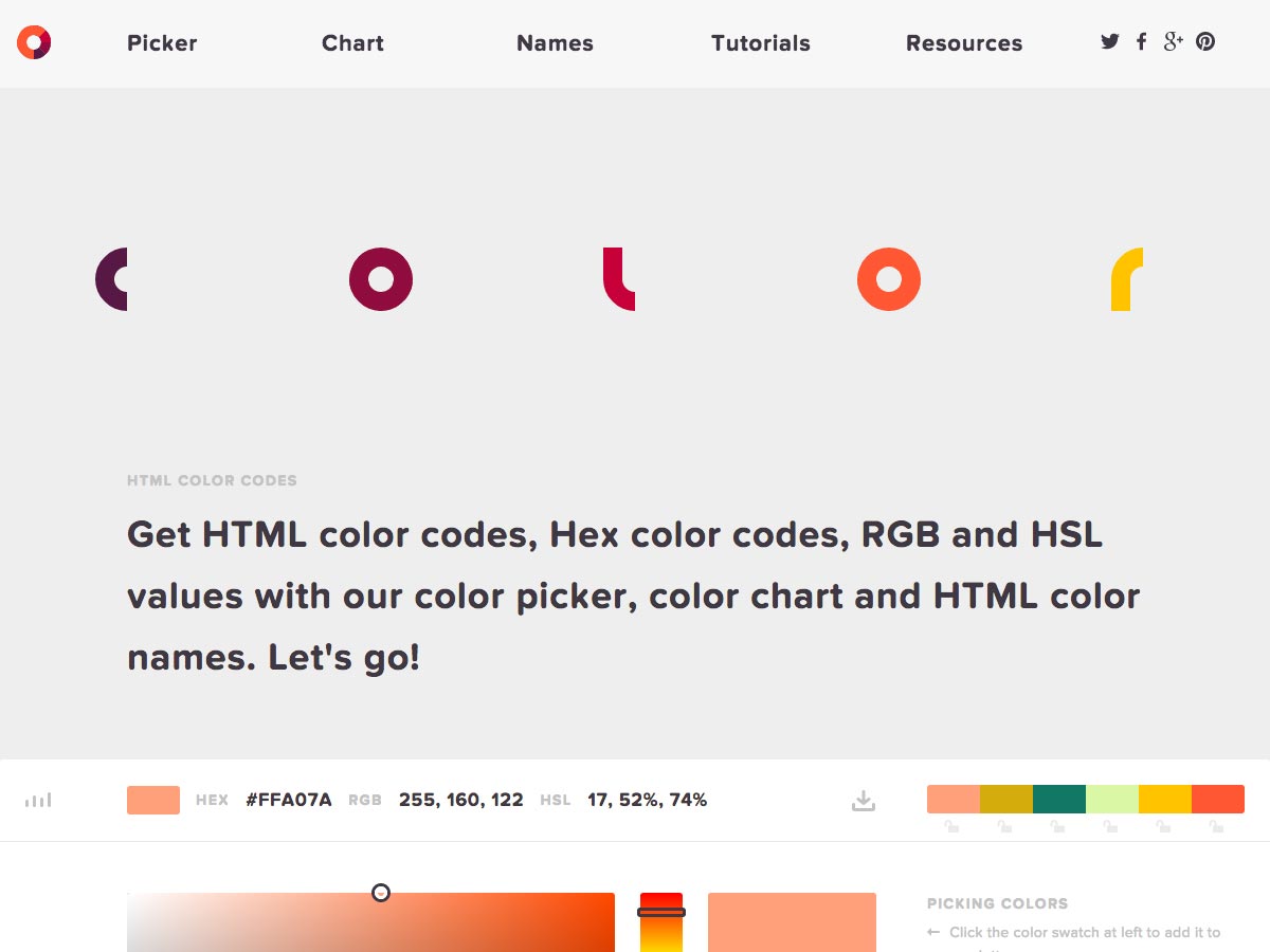 html color codes