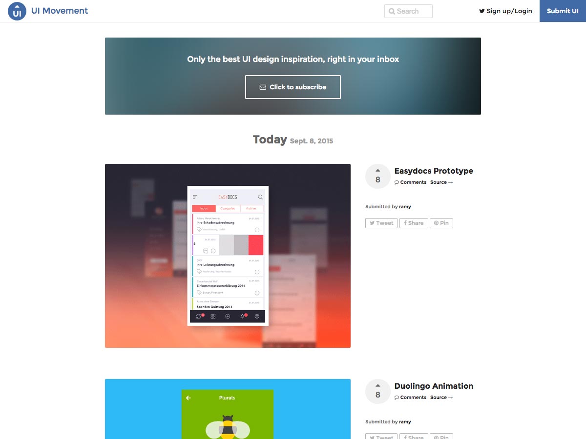 ui movement
