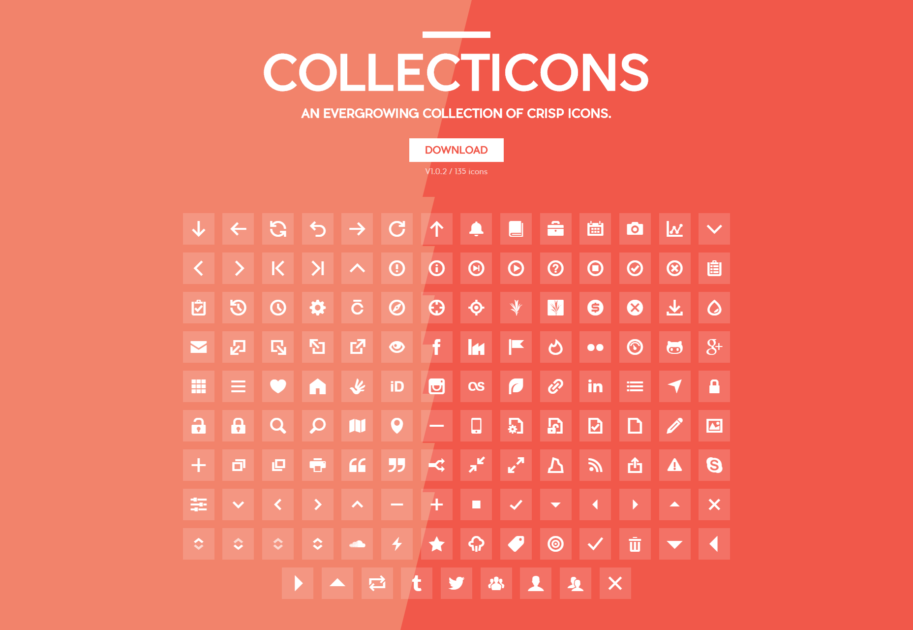 50 incredible freebies for web designers, September 2015 Collecticons: An Evergrowing Filled Web Icons Collection
