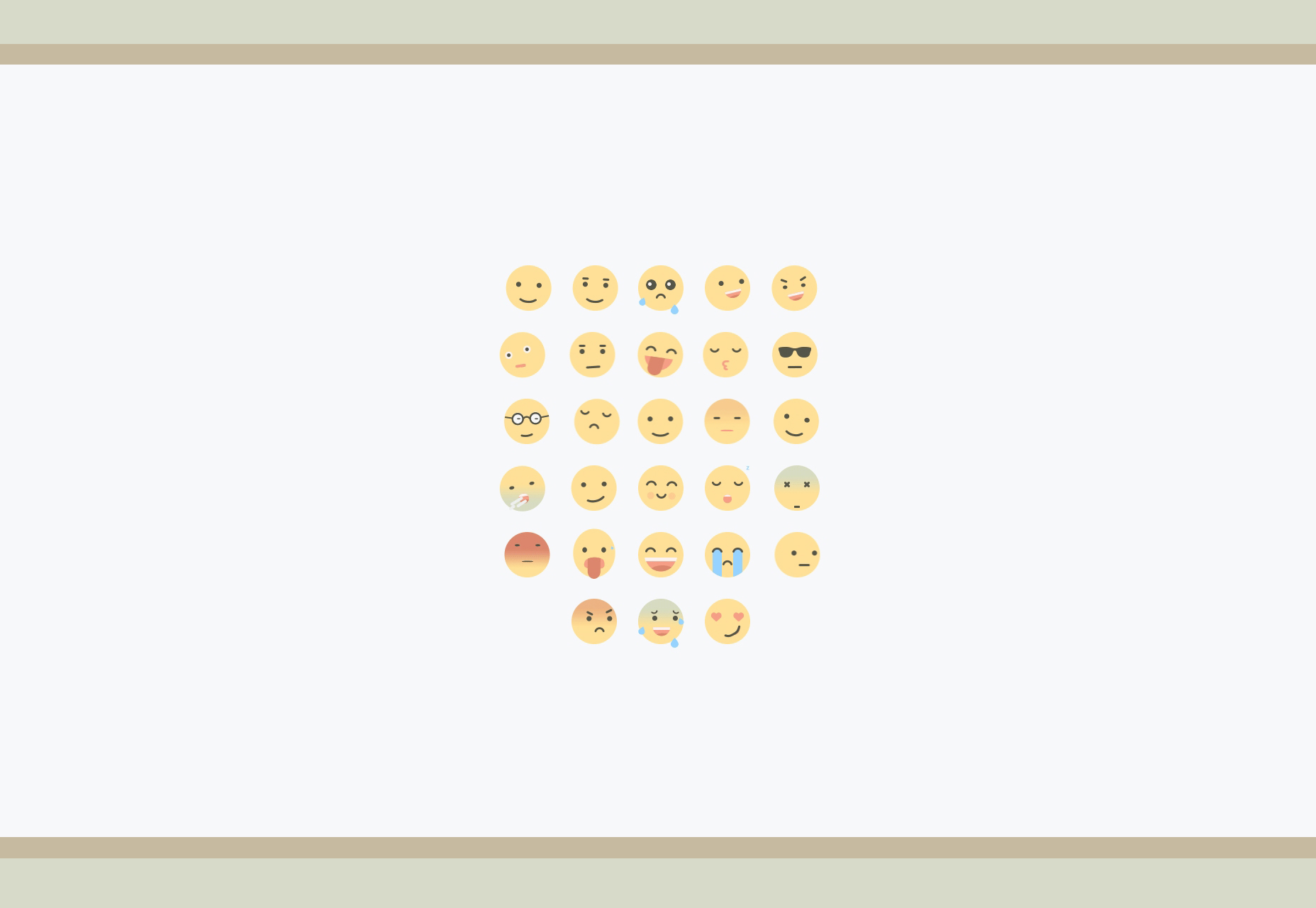 50 incredible freebies for web designers, September 2015 Adobe After Effects Animated Flat Emojis