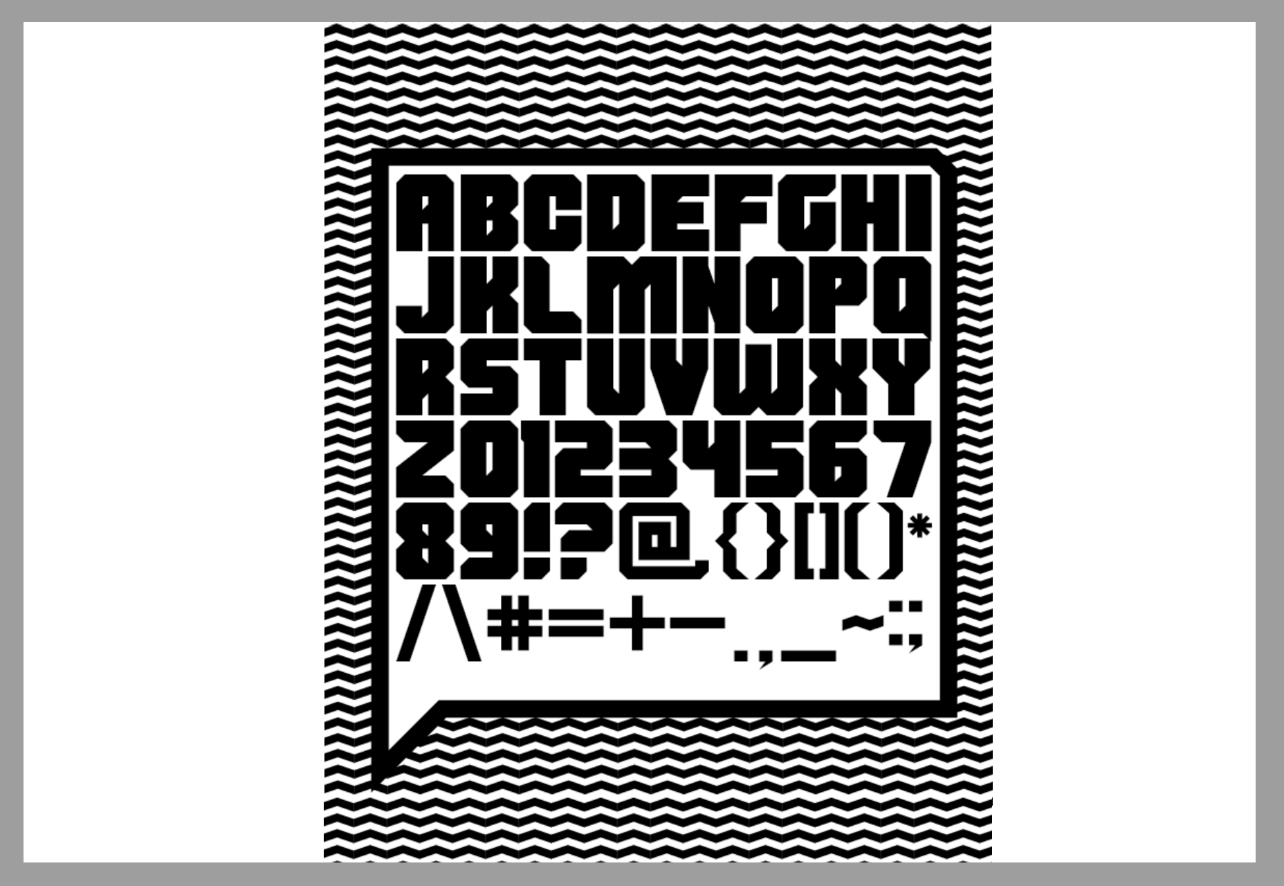50 incredible freebies for web designers, September 2015 Shumi: Bold Straight-edged Font