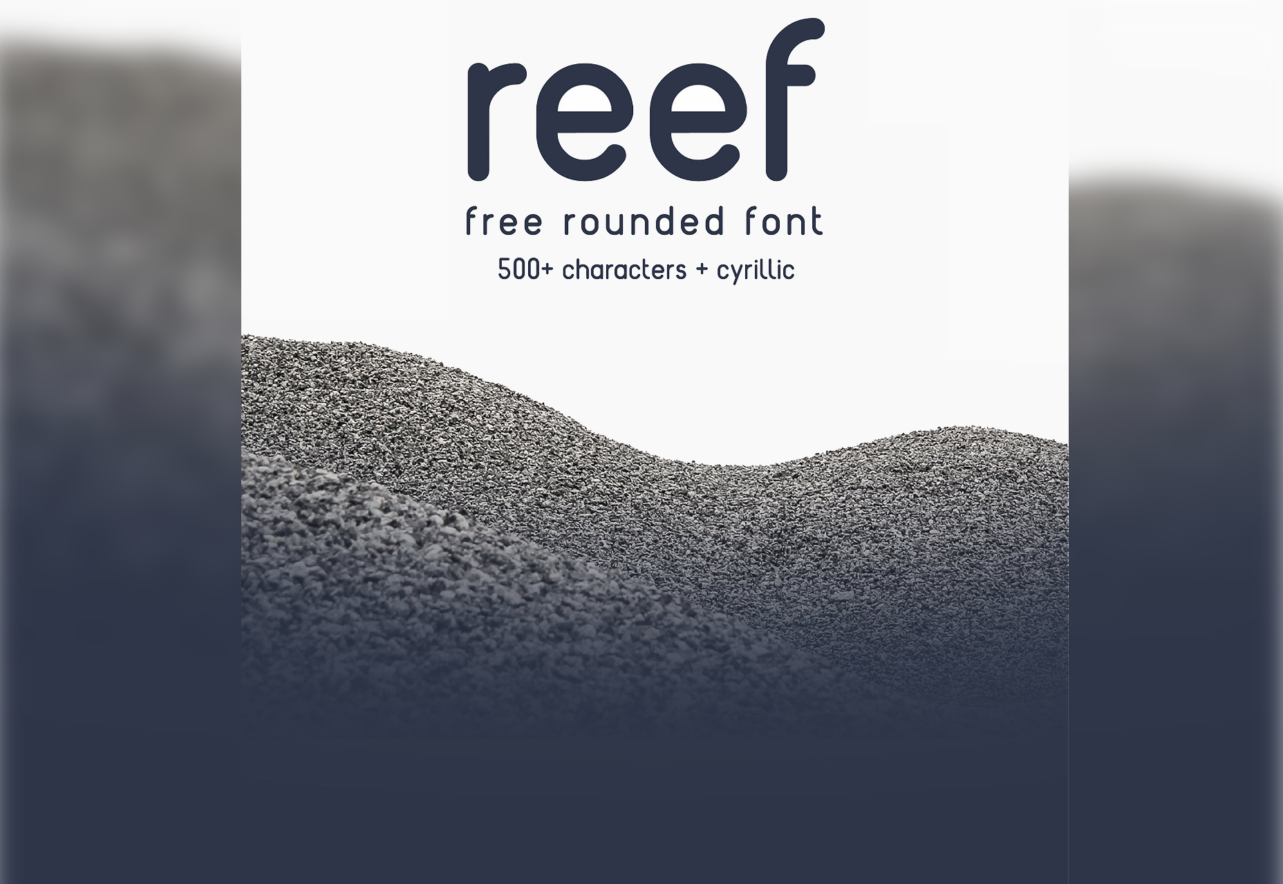 50 incredible freebies for web designers, September 2015 Reef: Round Edged Line Typeface