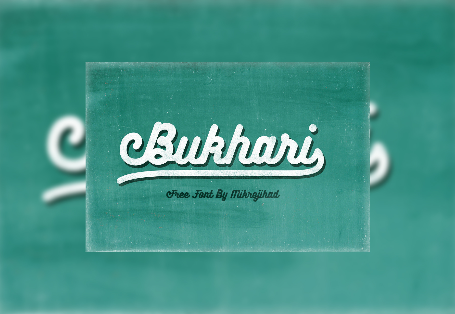 50 incredible freebies for web designers, July 2015 Bukhari: Free Bold Script Font